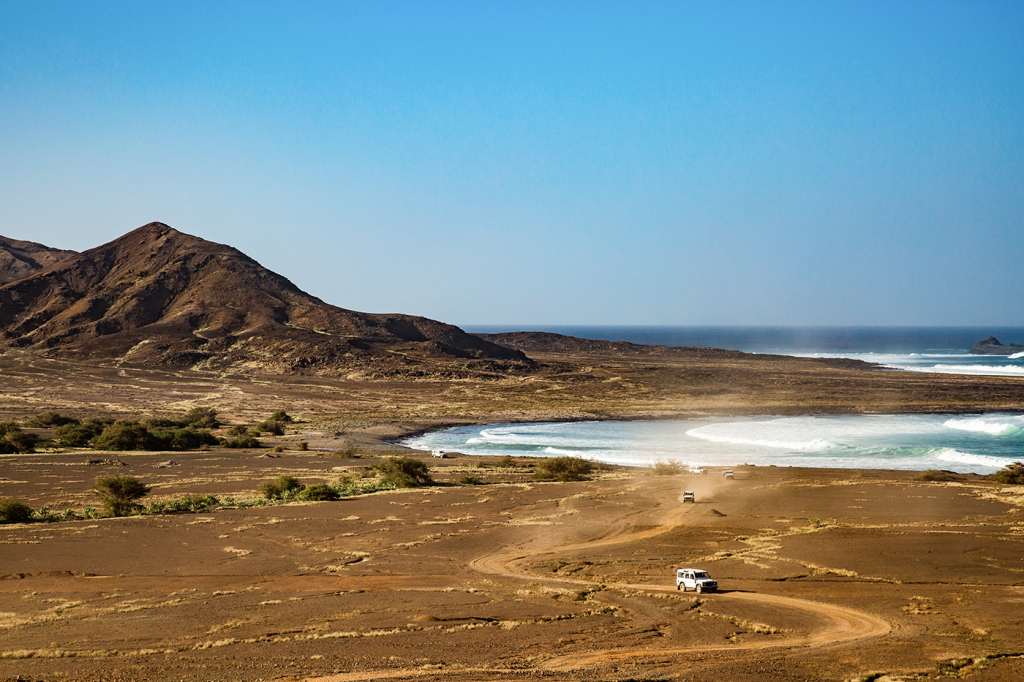 Rugged landscape of Cape Verde