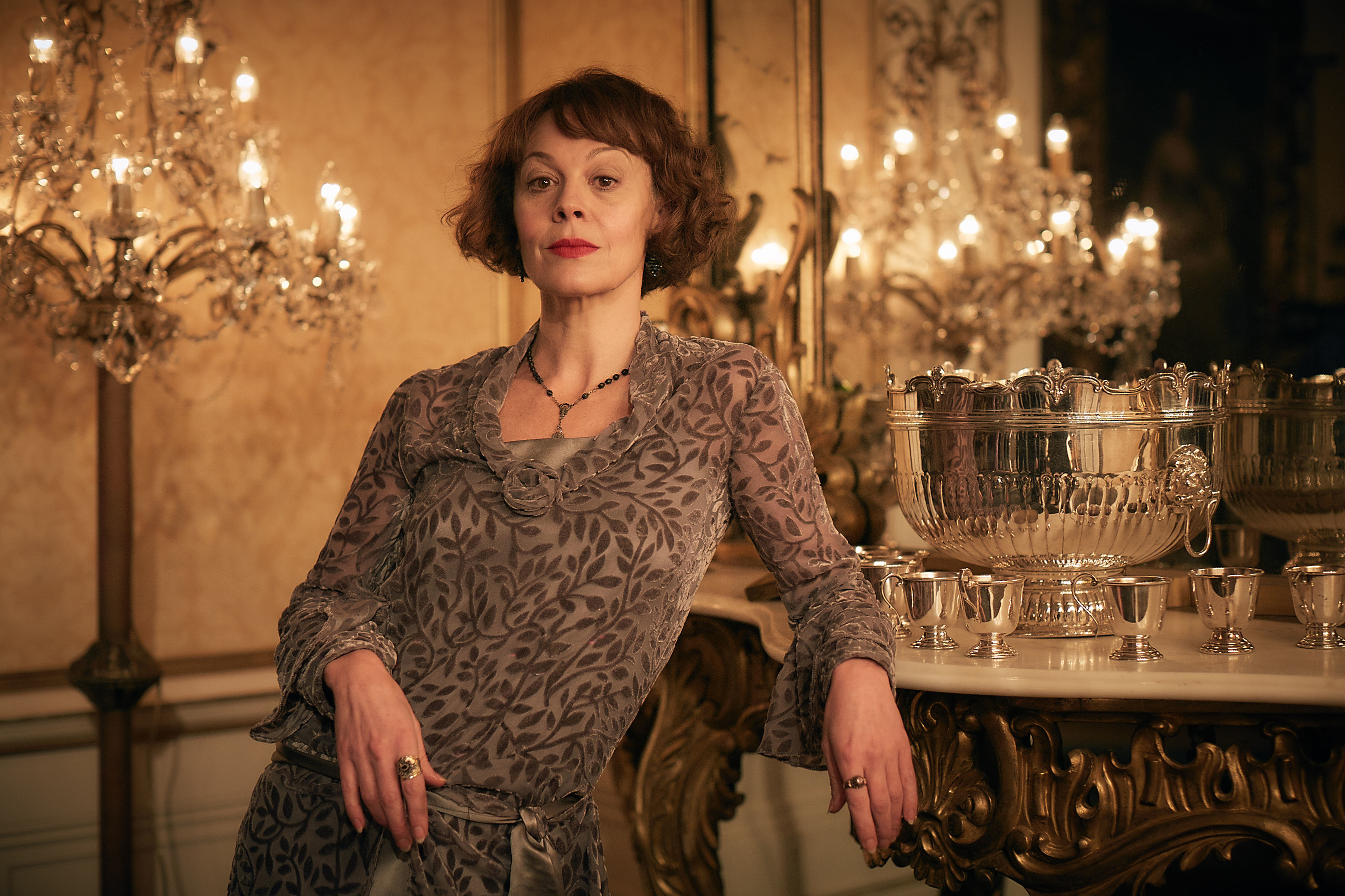 Helen McCrory as Aunt Polly Gray in Peaky Blinders (Caryn Mandabach Productions Ltd / Tiger Aspect Productions Ltd/ Robert Viglasky)