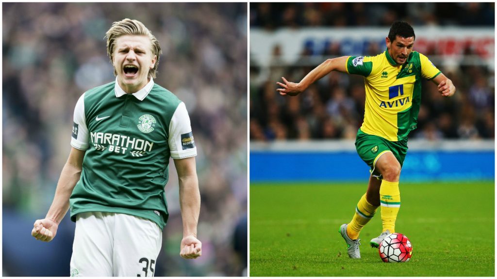 Jason Cummings (left) and Graham Dorrans have also been linked with Rangers (PA & Getty Images)