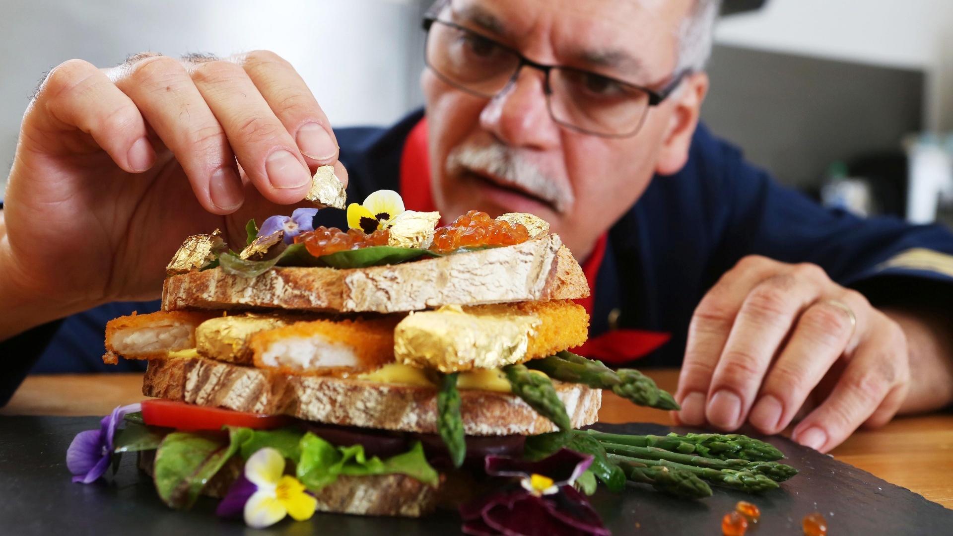 The Fish Finger sandwich (PA)