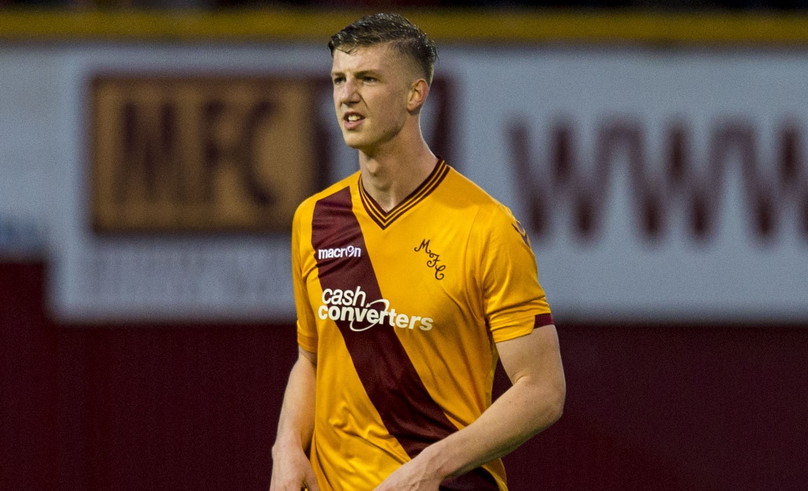 Ben Hall in action for Motherwell (SNS Group)