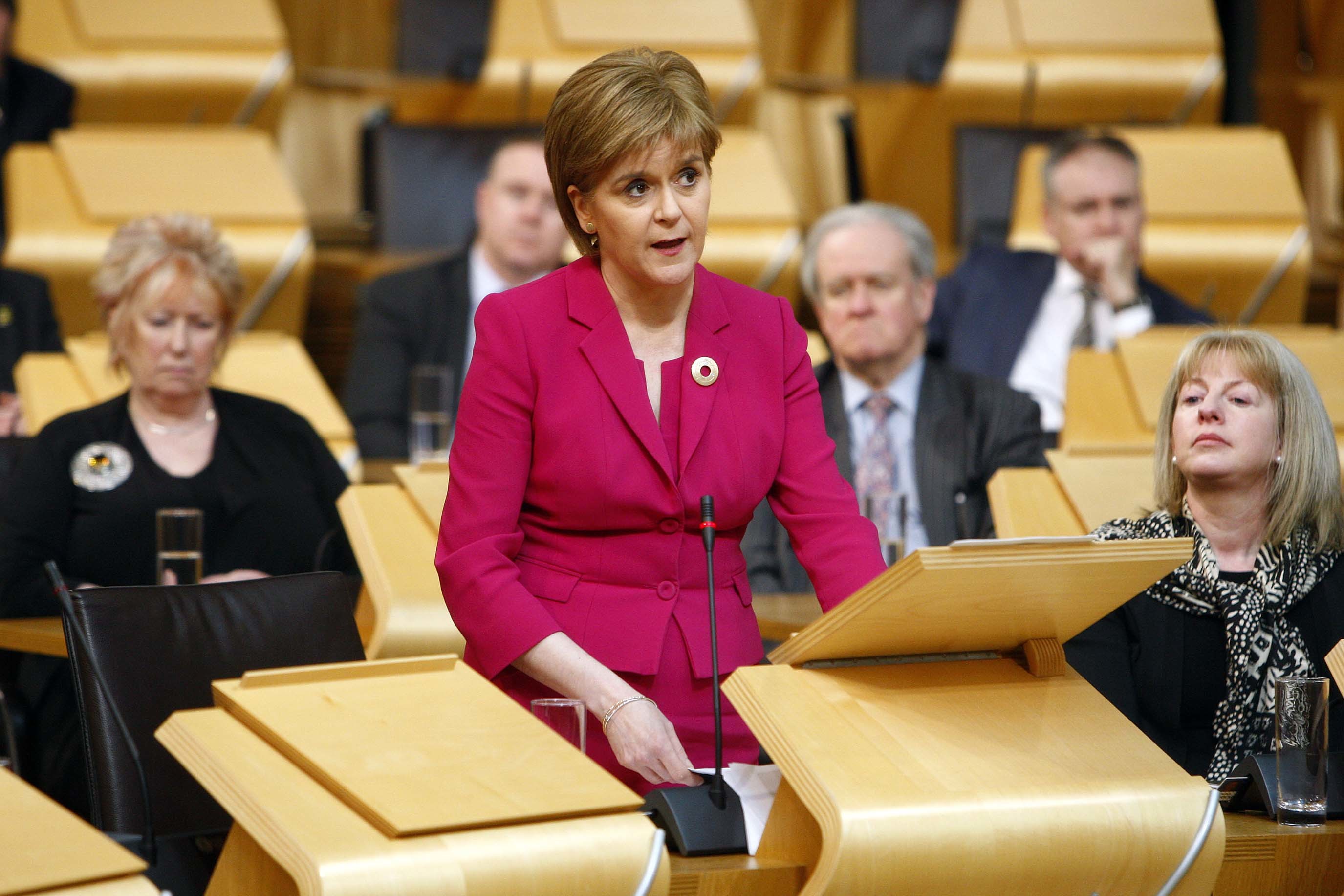 Nicola Sturgeon (Andrew Cowan/Scottish Parliament)