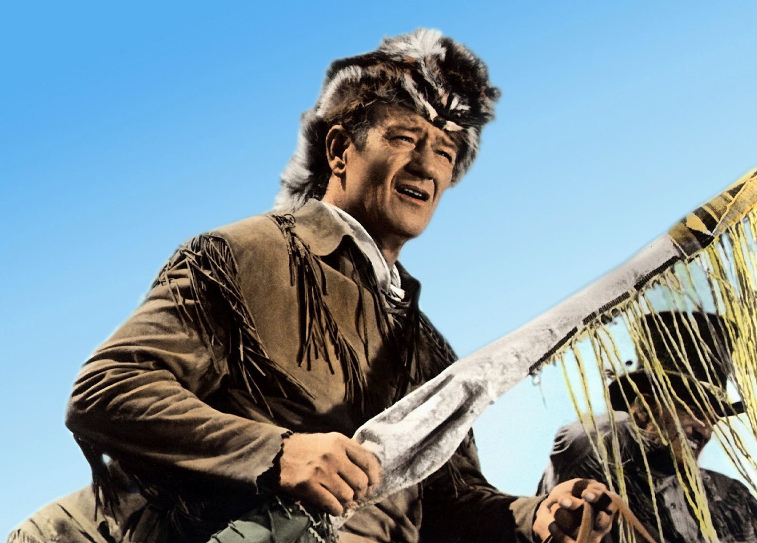 John Wayne as Davy Crockett in The Alamo (Allstar / United Artists)