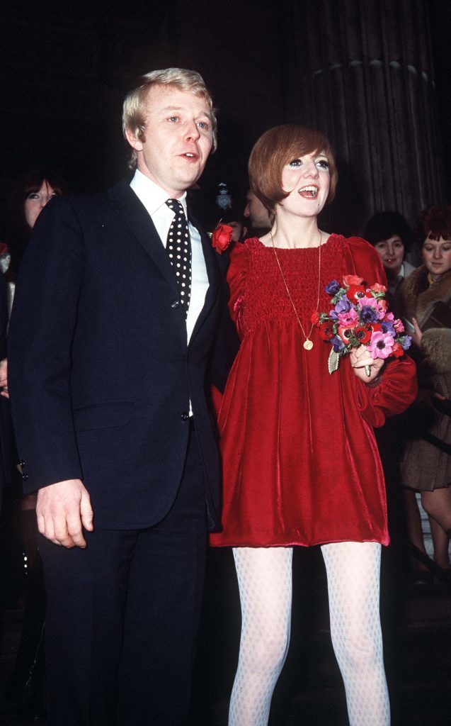 Cilla Black with husband Bobby on their wedding day (PA Archive)