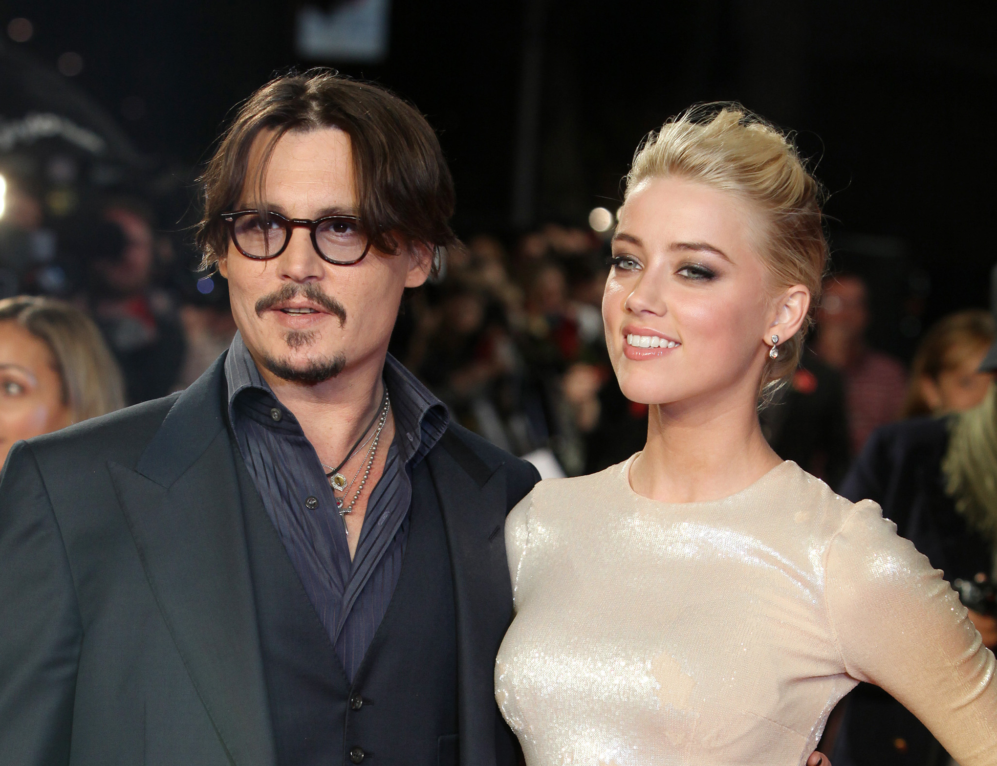 Johnny Depp and Amber Heard (AP Photo/Joel Ryan)