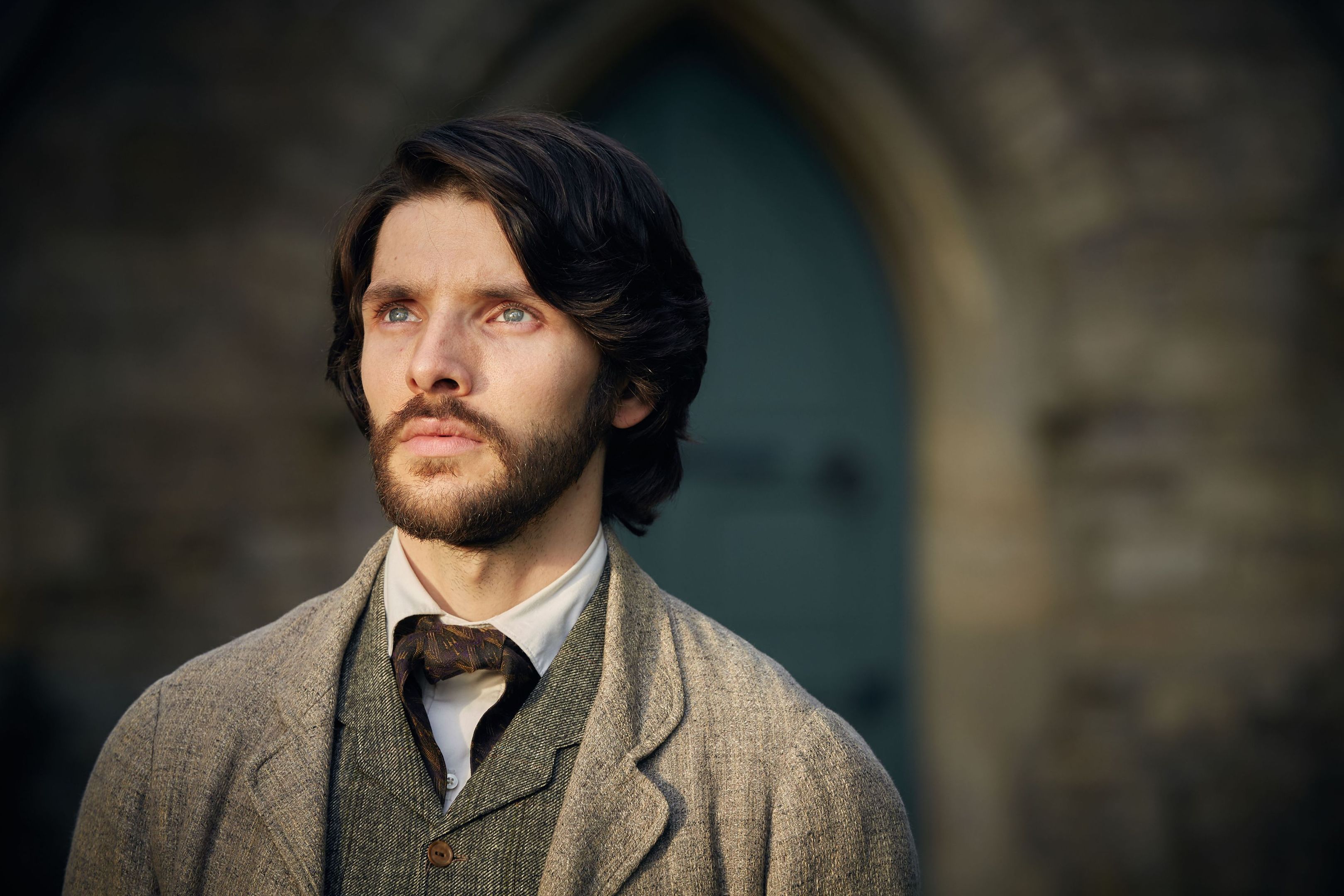 Colin Morgan in The Living and the Dead (PA Photo/BBC/Robert Viglasky)