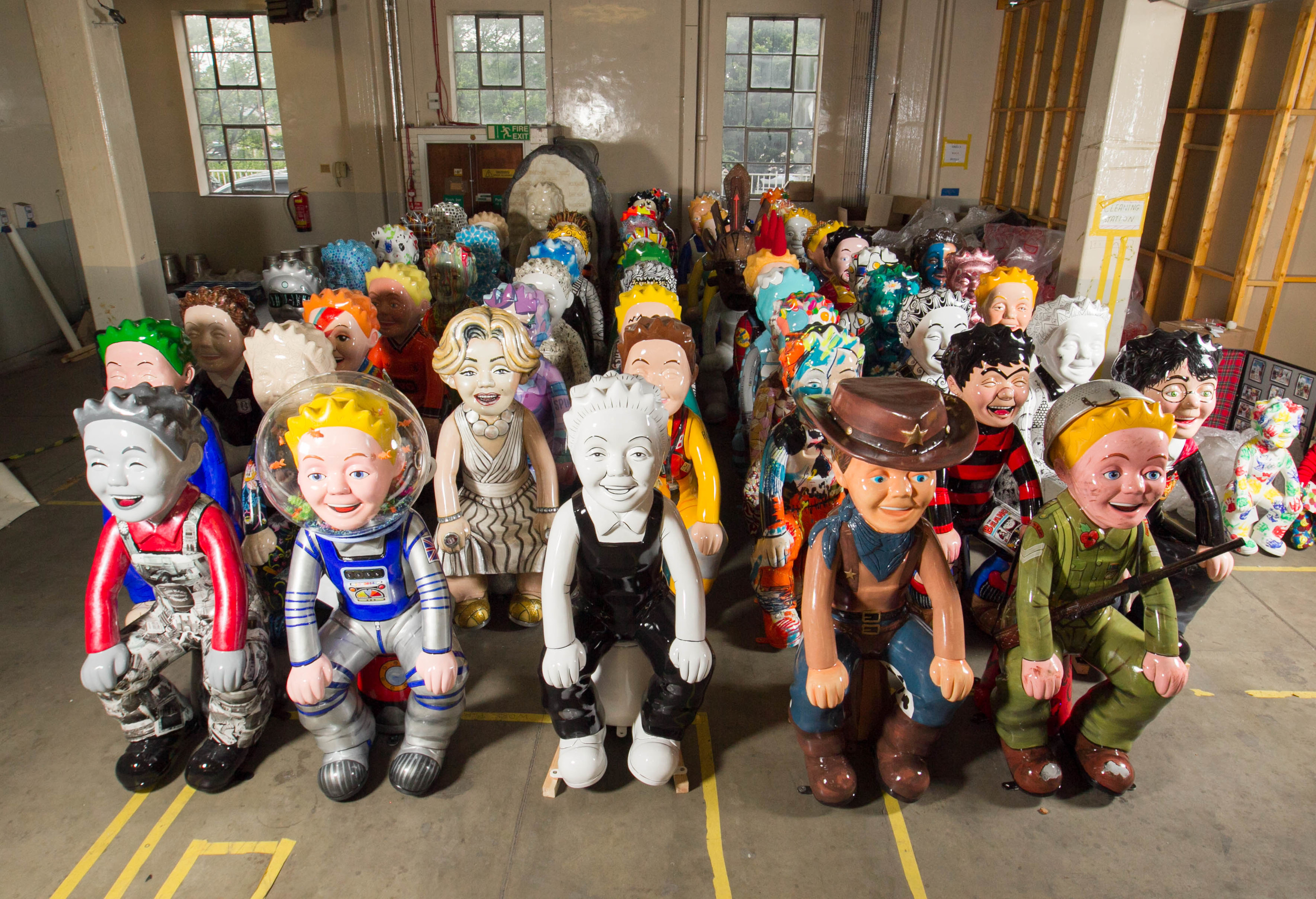 An Oor Wullie army! (Chris Austin / DC Thomson)