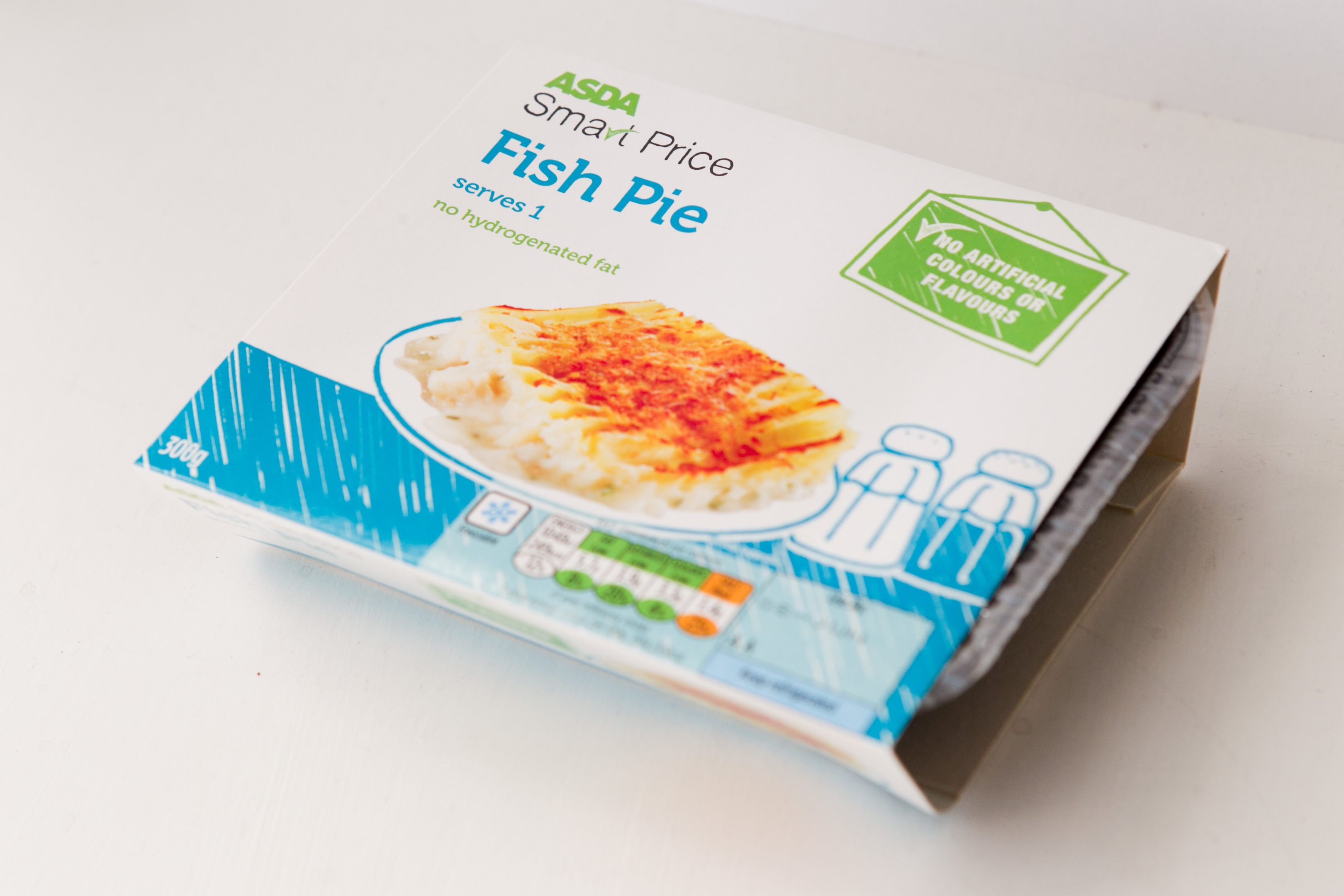 2/6/2016. Sunday Post. Andrew Cawley. Product shots of ready meals: Asda Fish Pie.