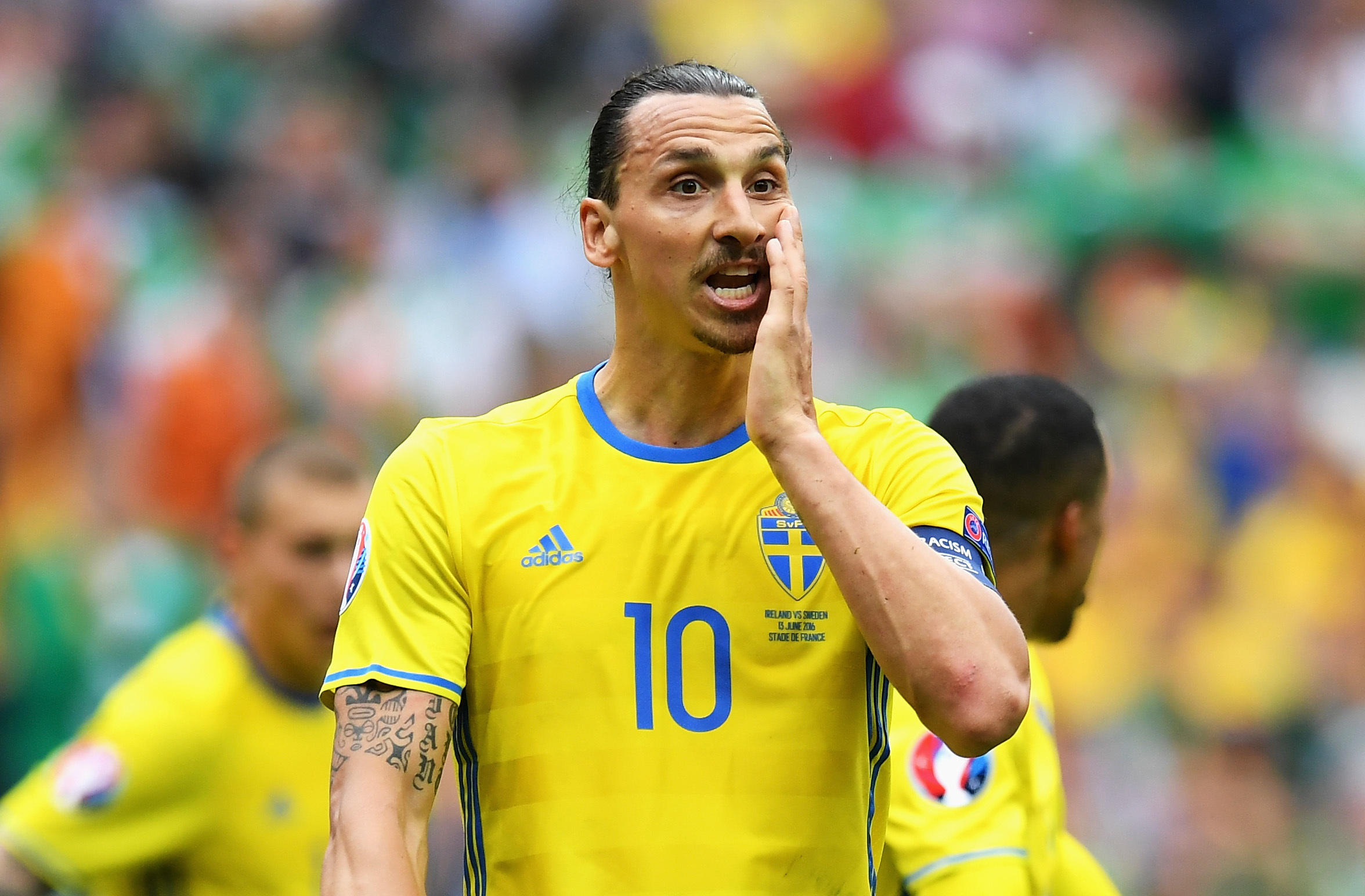 Zlatan Ibrahimovic of Sweden (Matthias Hangst/Getty Images)