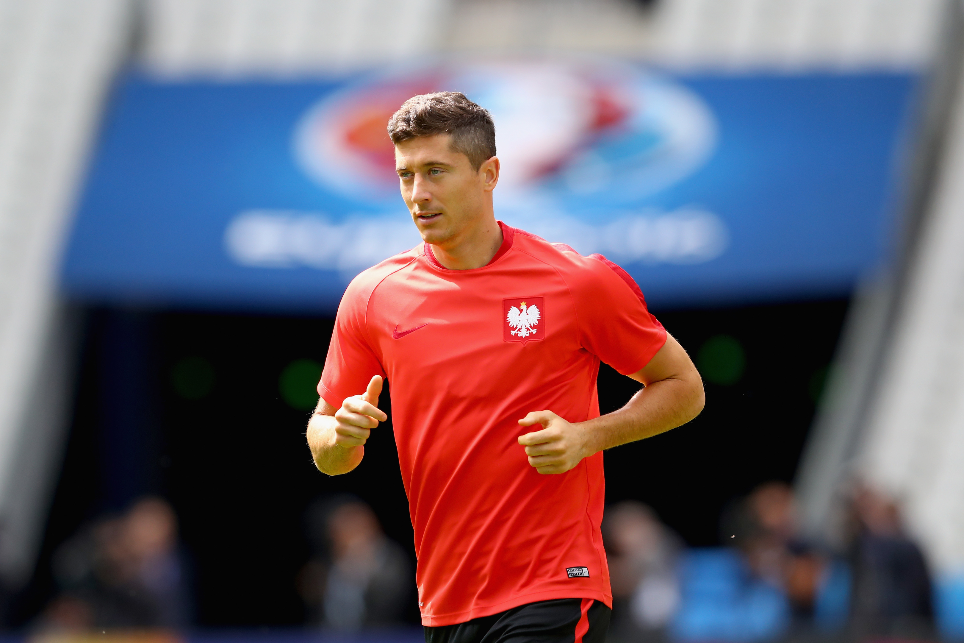 Robert Lewandowski of Poland (Alexander Hassenstein/Getty Images)