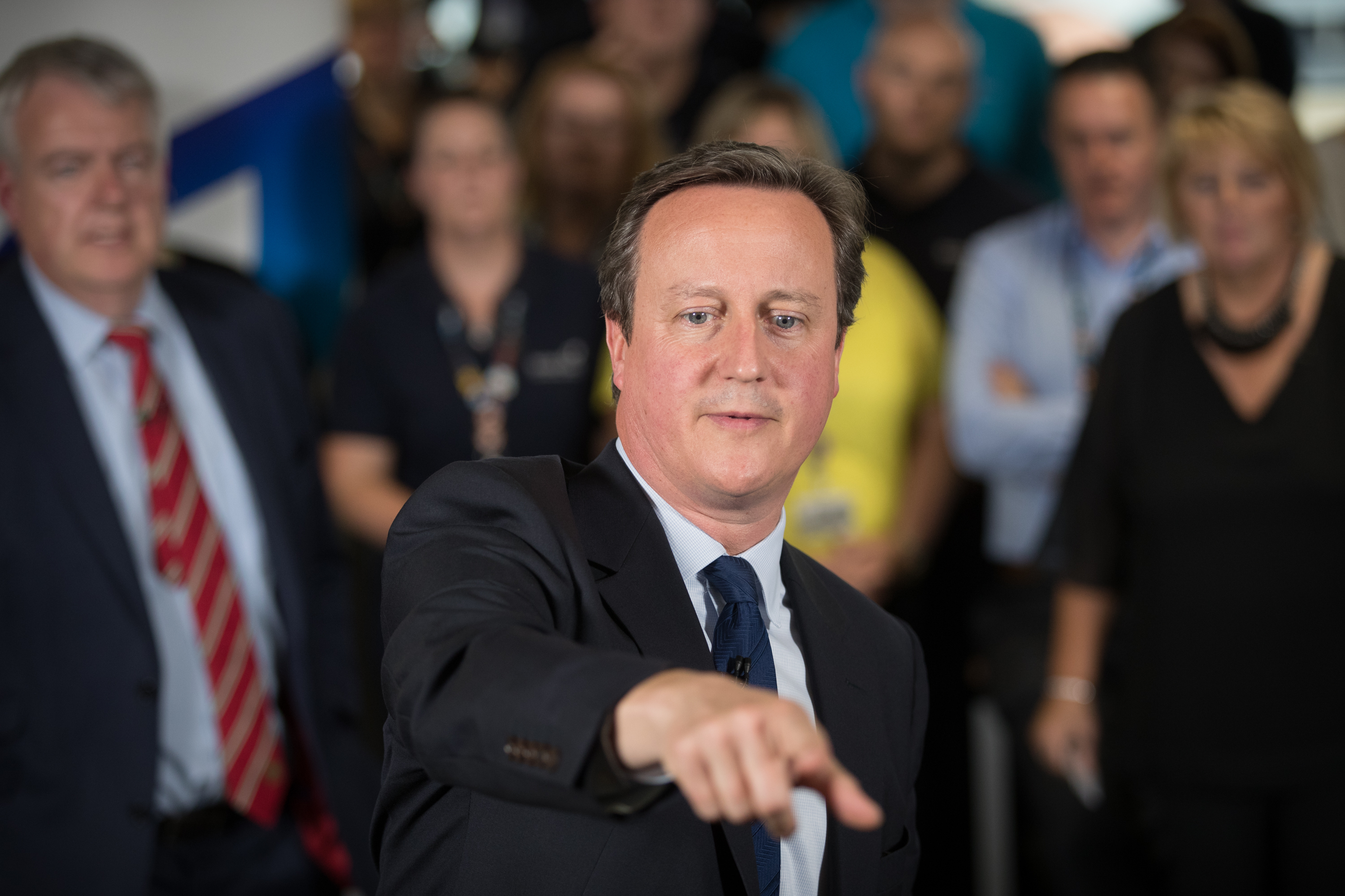 British Prime Minister David Cameron speaks about the EU (Matt Cardy/Getty Images)