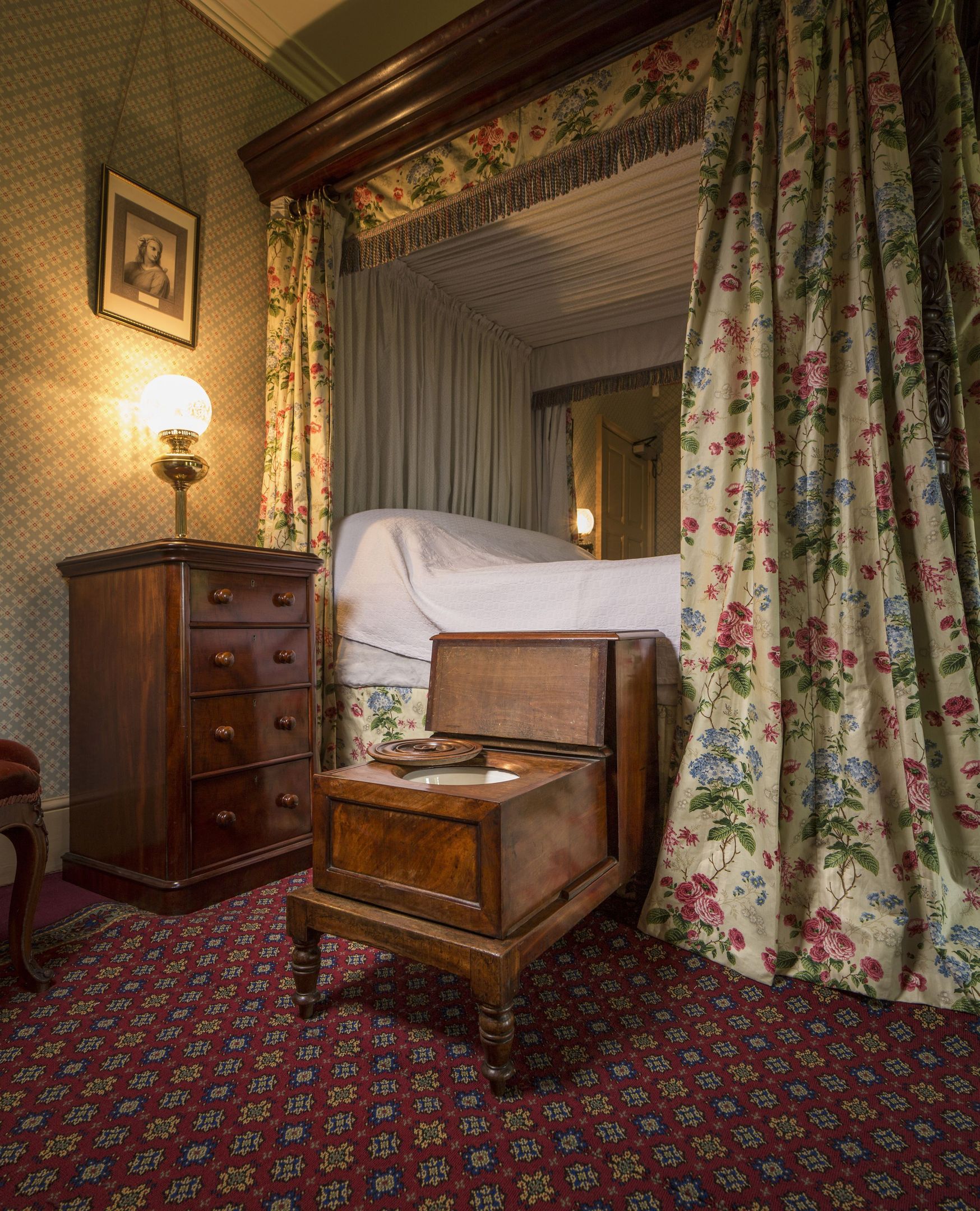 Charles Darwin's bedroom recreated (English Heritage/PA)