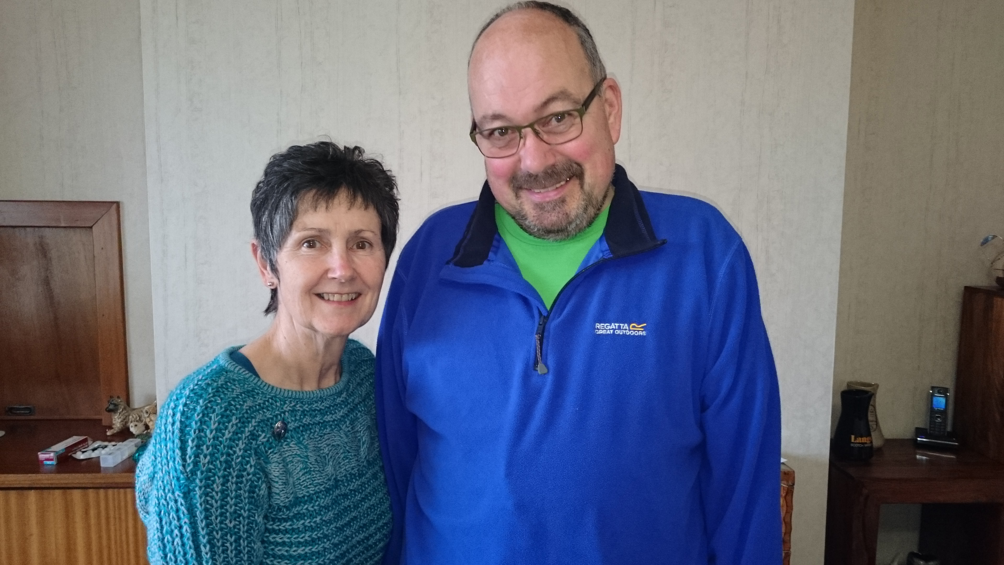 Iain and Joyce Donachie