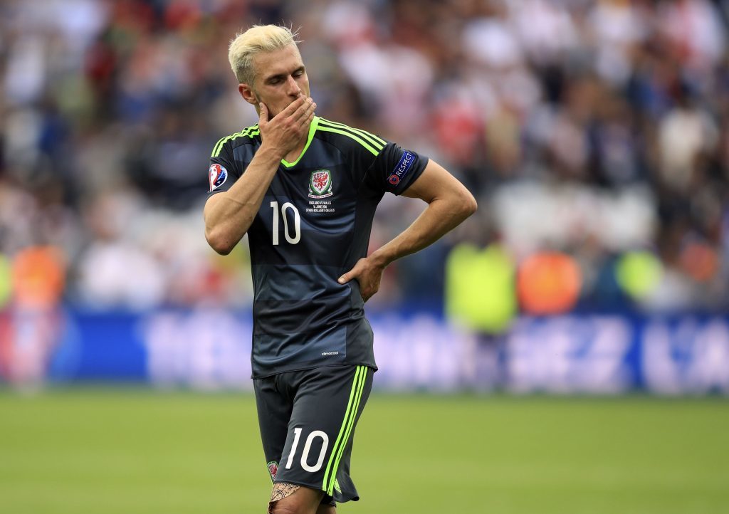 Aaron Ramsey after defeat to England (Mike Egerton/PA Wire)