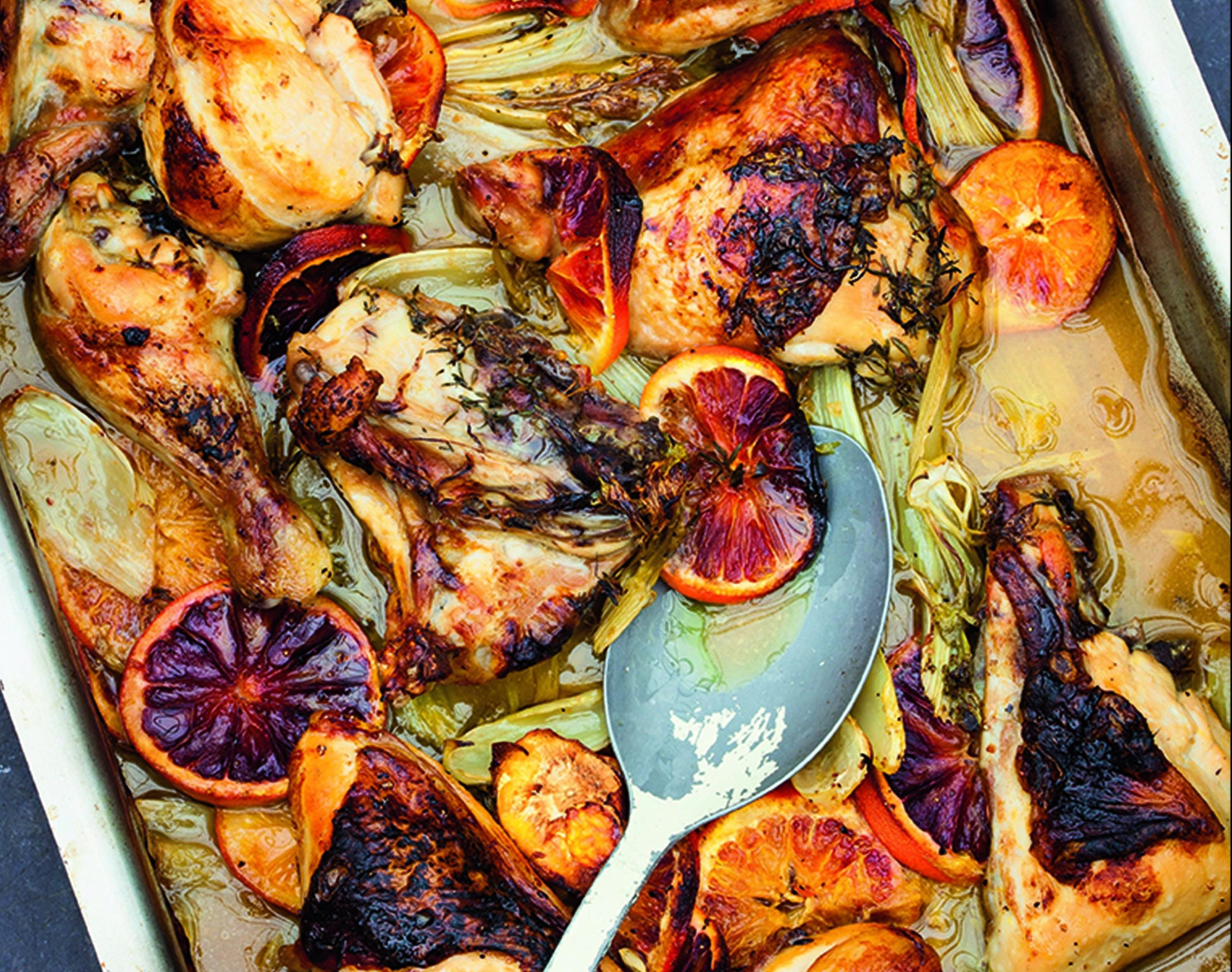 Sarah Raven's recipe for Sangria Chicken (Jonathan Buckley)