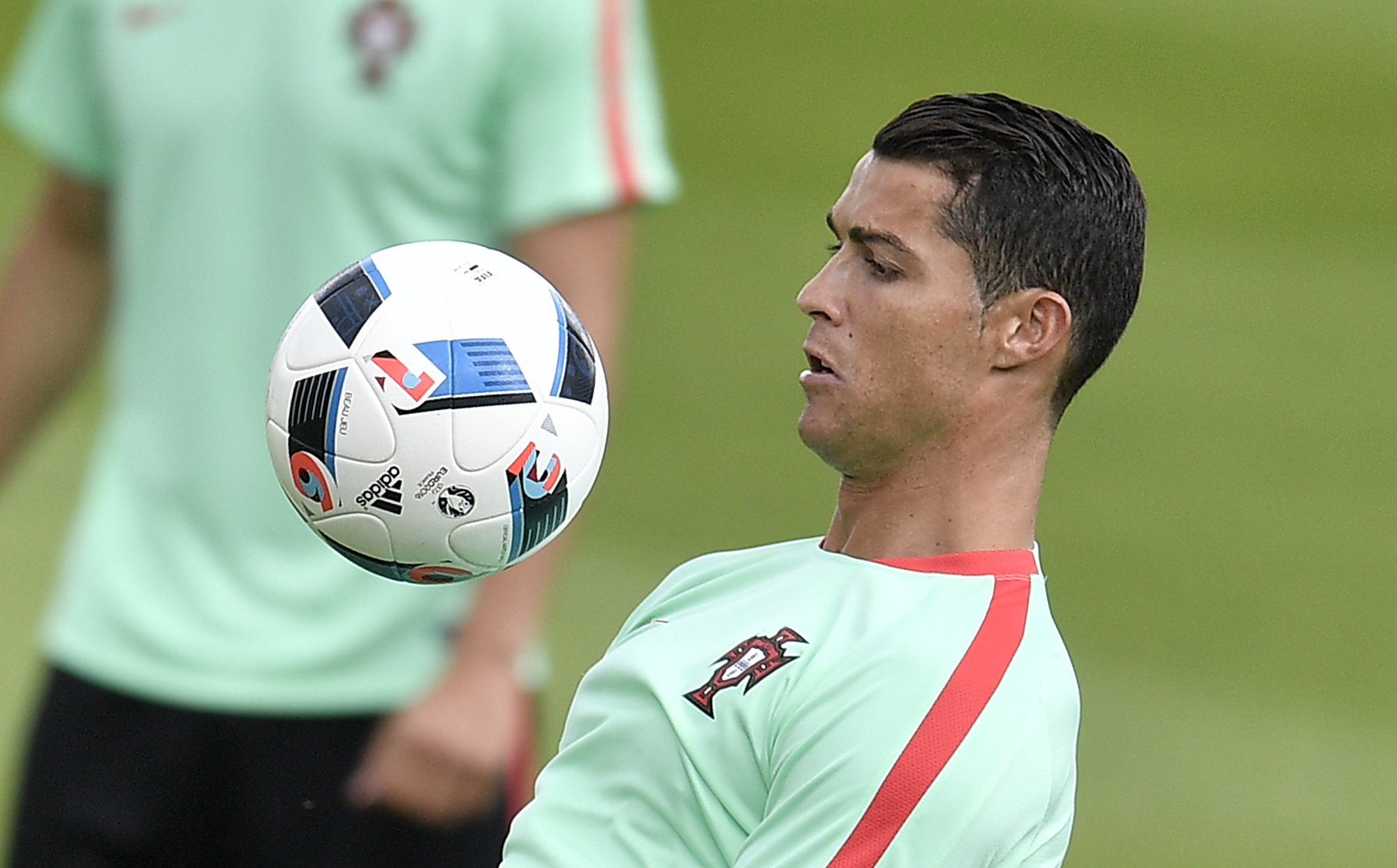Portugal's Cristiano Ronaldo (AP Photo/Martin Meissner)
