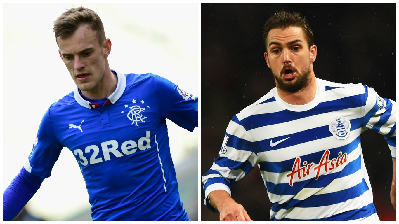 Dean Shiels (left) and Niko Kranjcar (Getty Images)