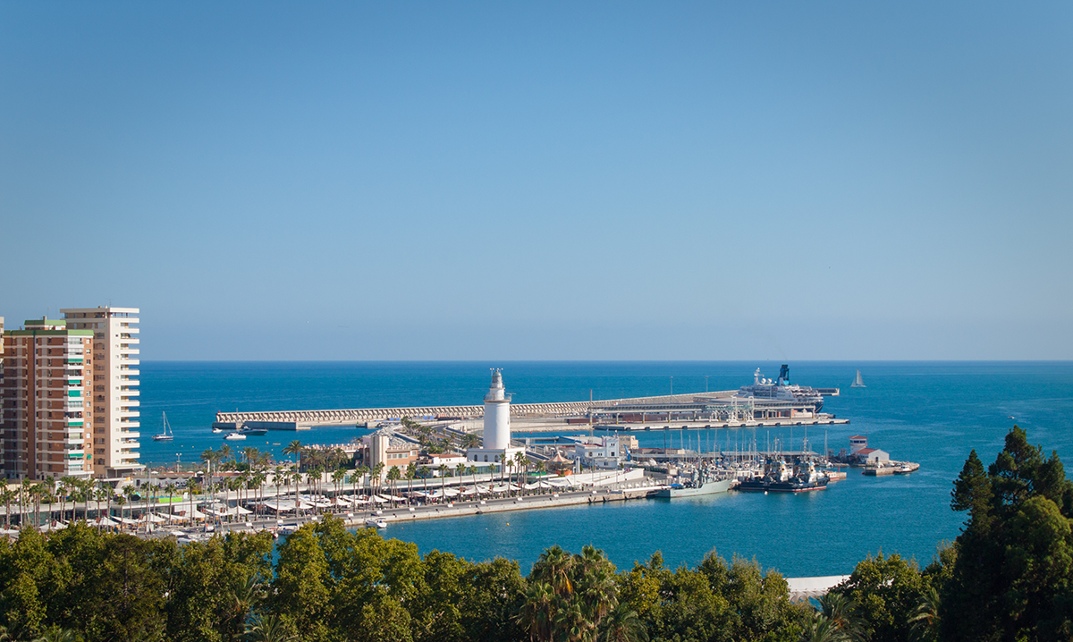 Malaga port