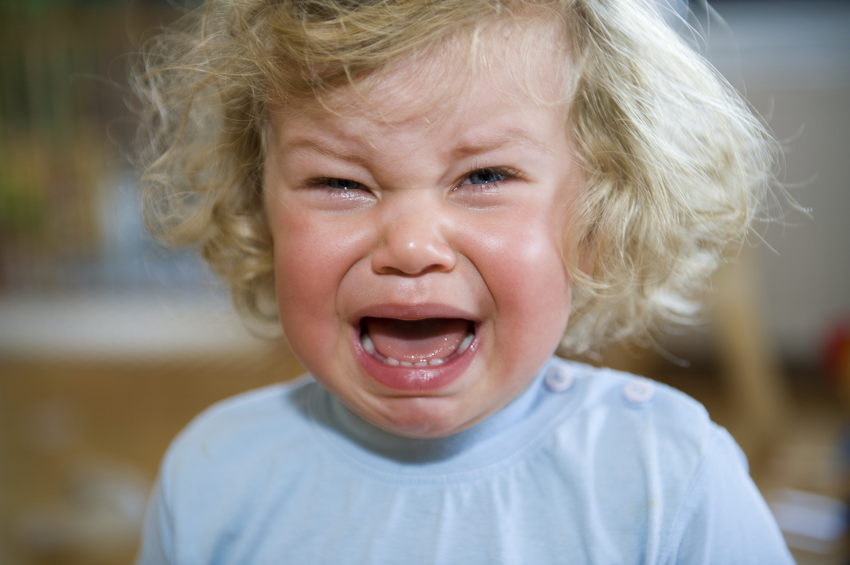 Child having a tantrum (Getty)