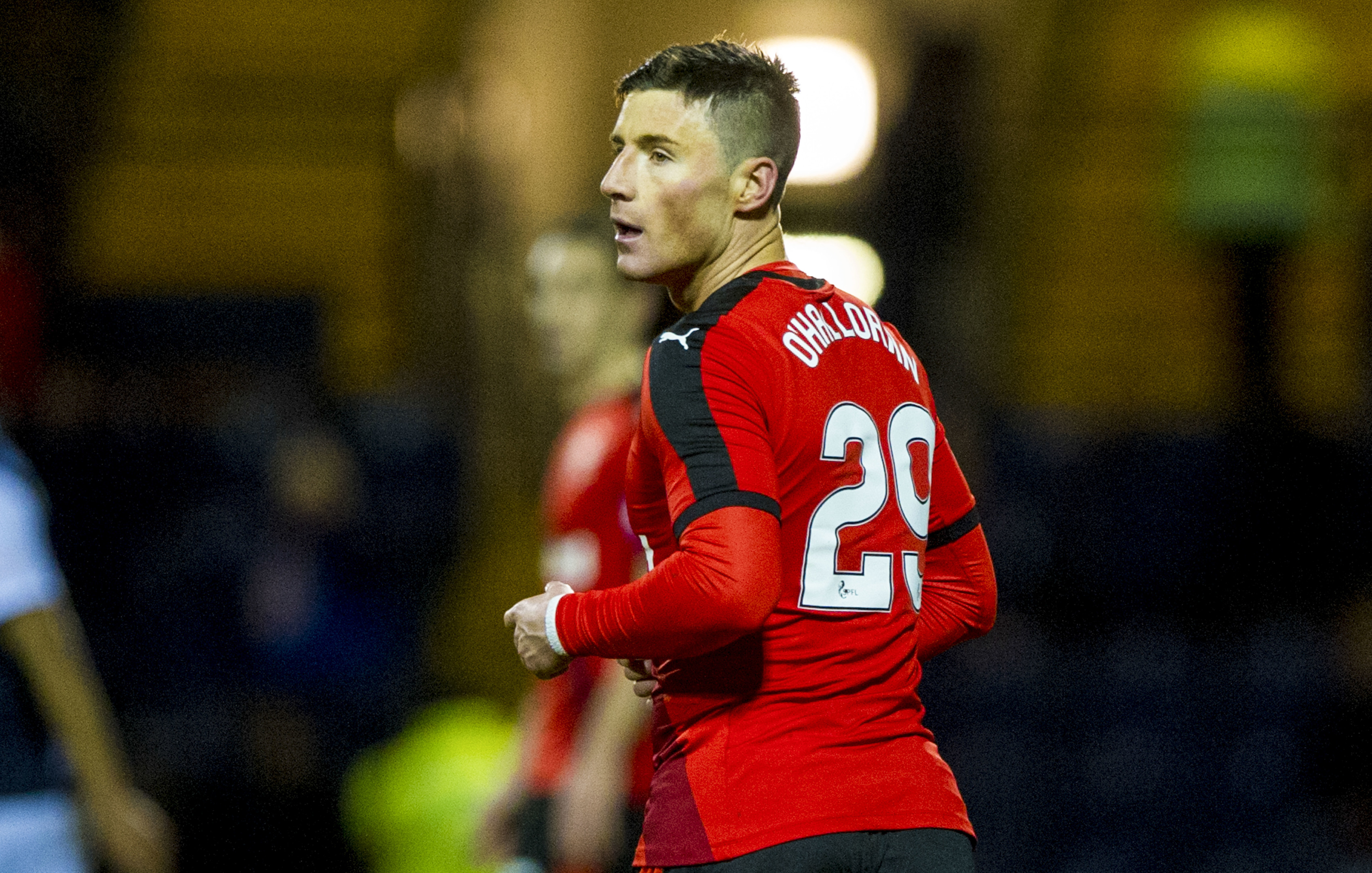 Michael O'Halloran in action for Rangers (SNS Group / Paul Devlin)