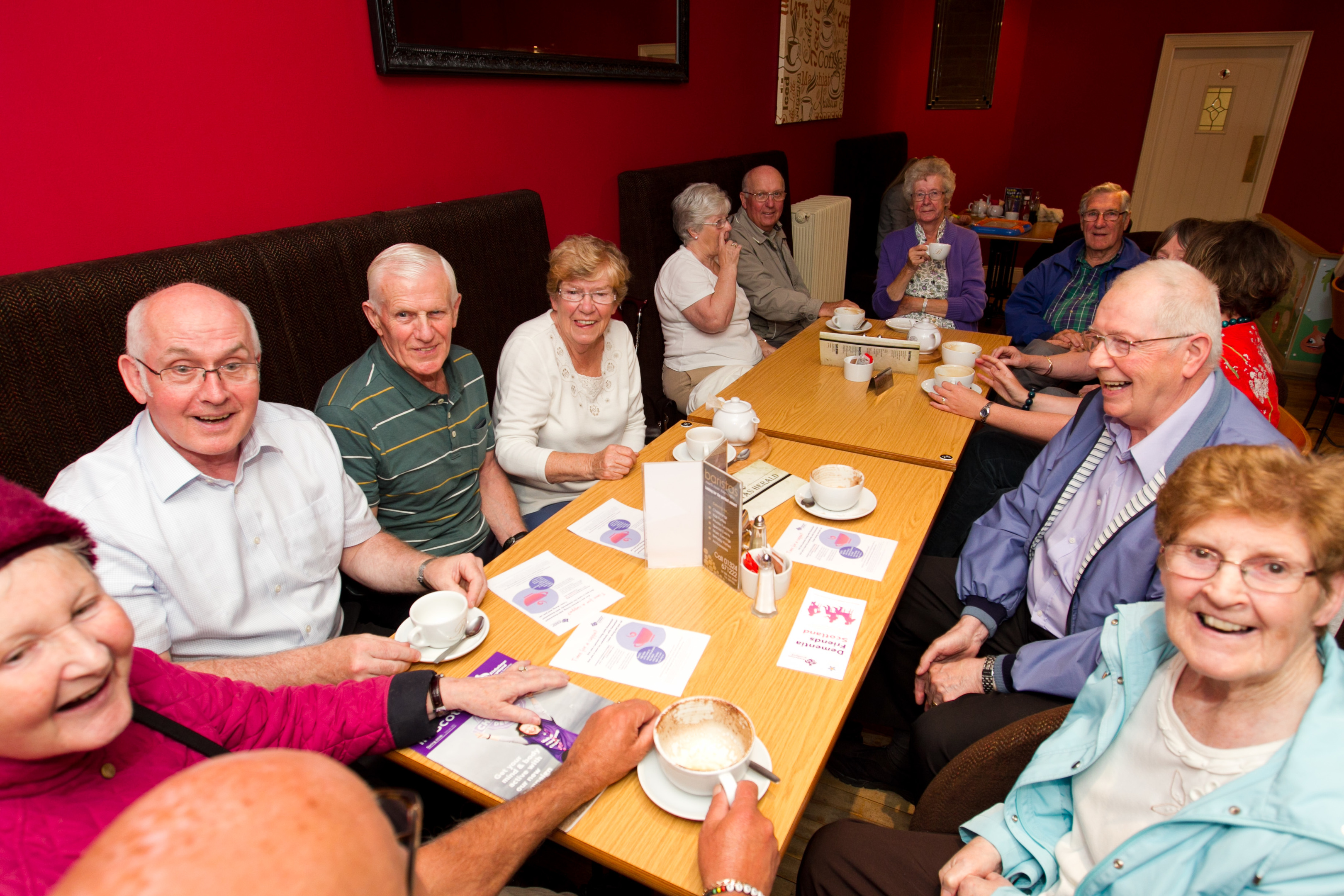 Dementia Cafe, Falkirk (Andrew Cawley / DC Thomson)