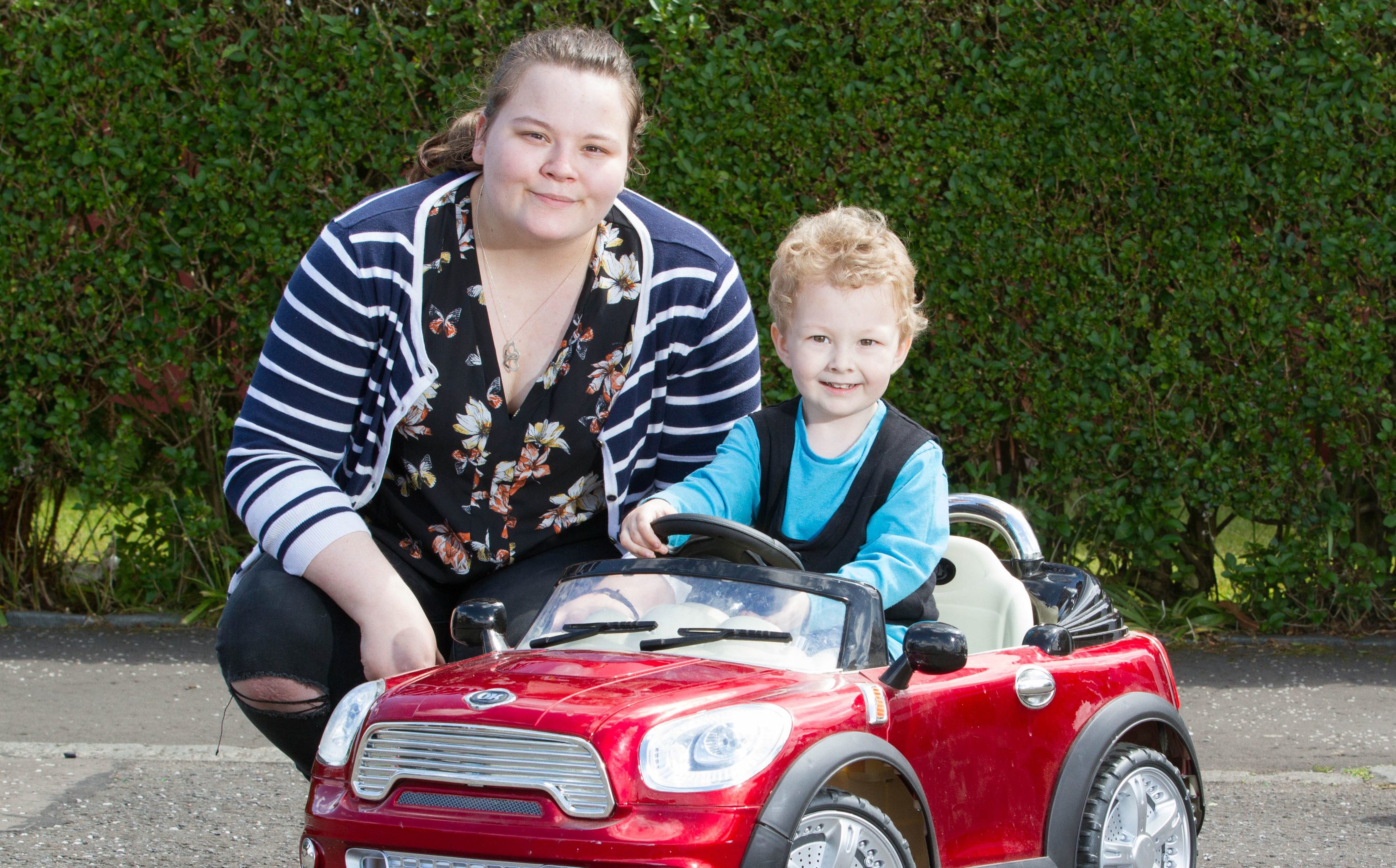 Kimberley Wiggins was given antibiotics too late during her pregnancy with her child Frank (Chris Austin / DC Thomson)