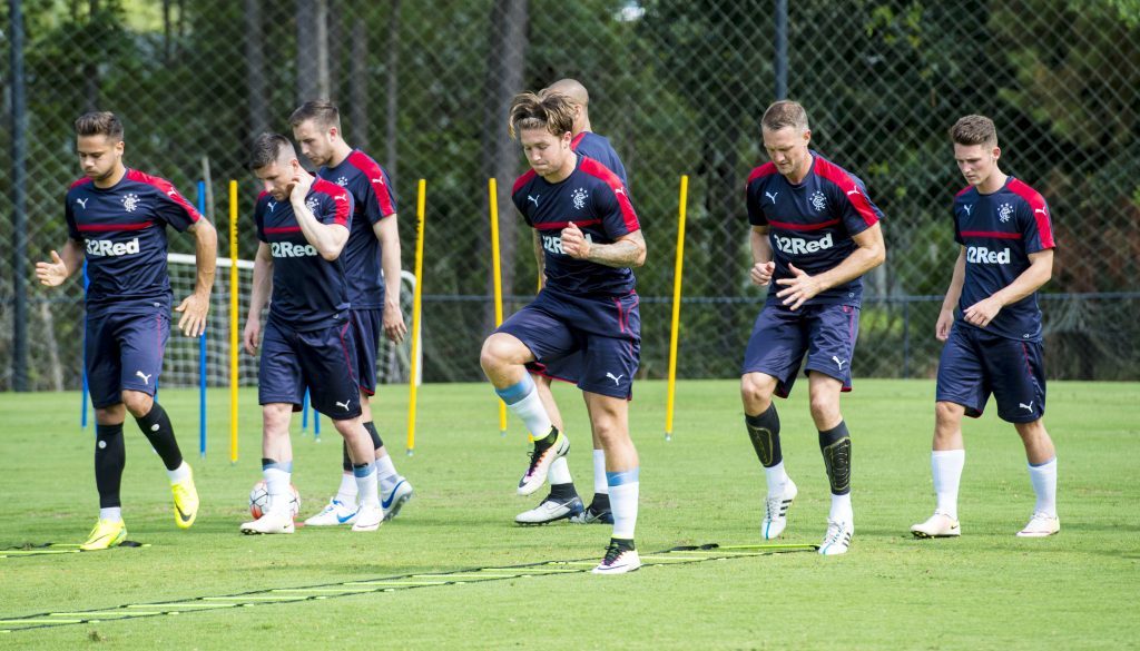 Rangers train in the US (SNS Group)
