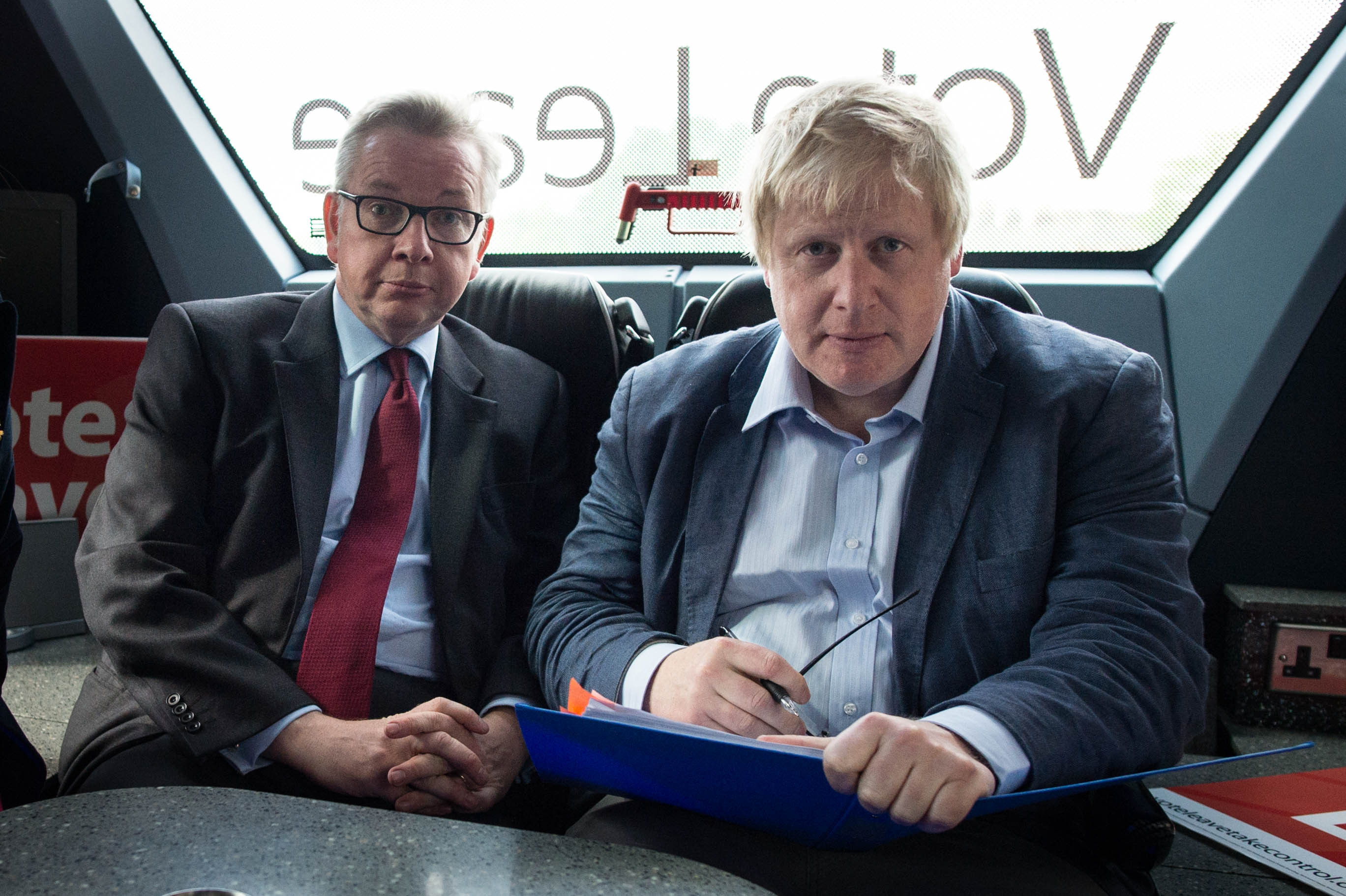 Michael Gove and Boris Johnson (right) (Stefan Rousseau/PA Wire)