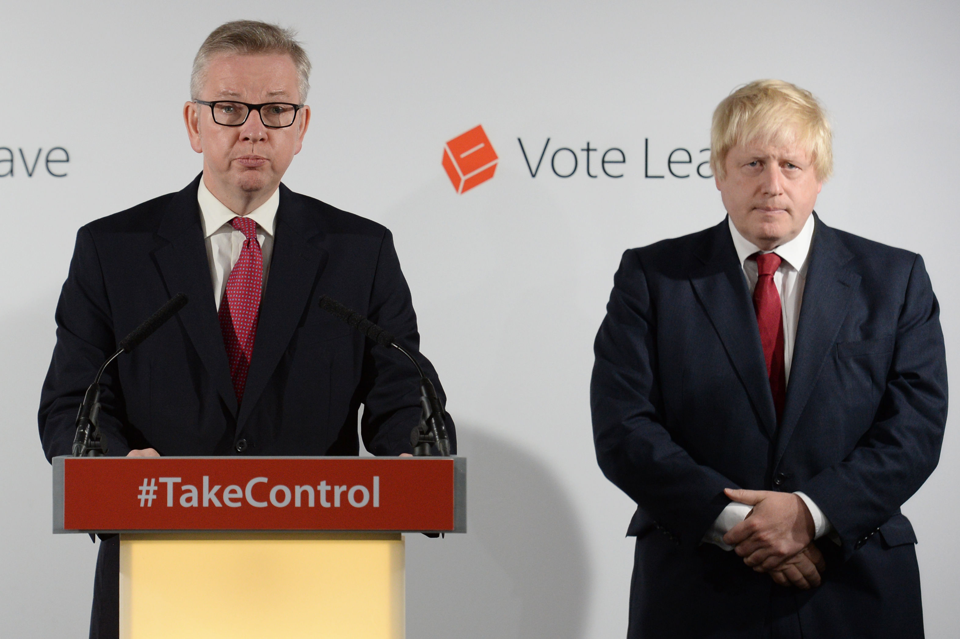 Michael Gove (left) and Boris Johnson (Stefan Rousseau/PA Wire)