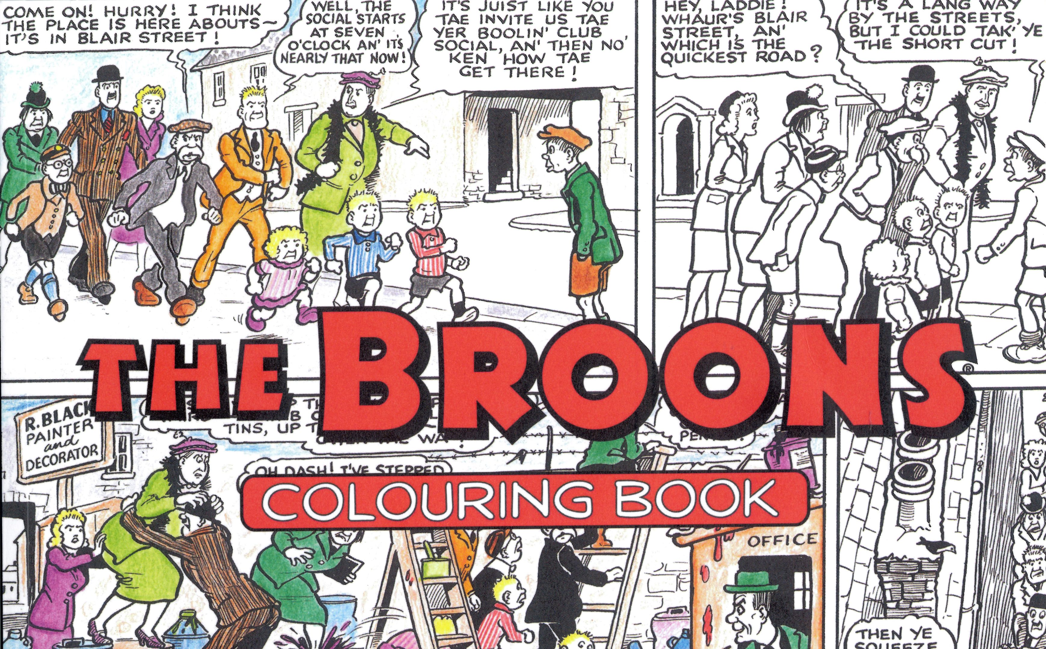 The Broons Colouring Book