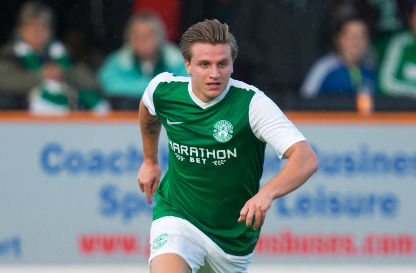 Hibernian's Jason Cummings (SNS Group / Graham Stuart)