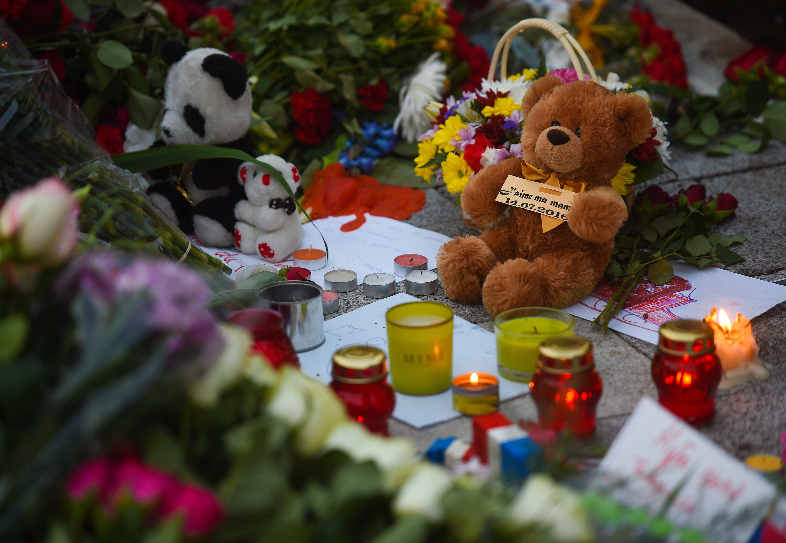 Nice attack commemoration (Viktor BerezkinTASS via Getty Images)