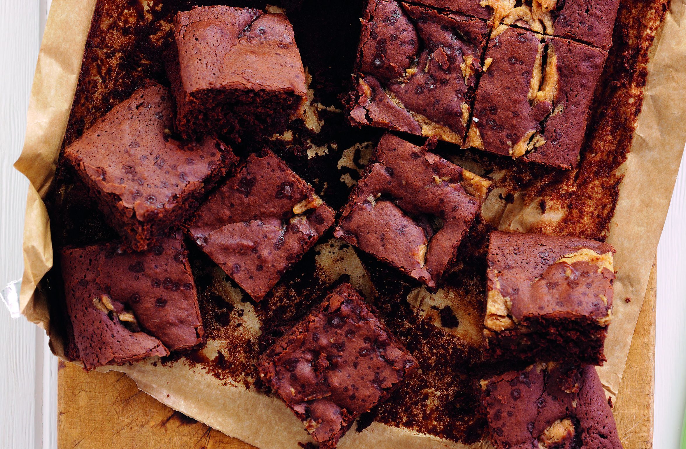 The delicious brownies