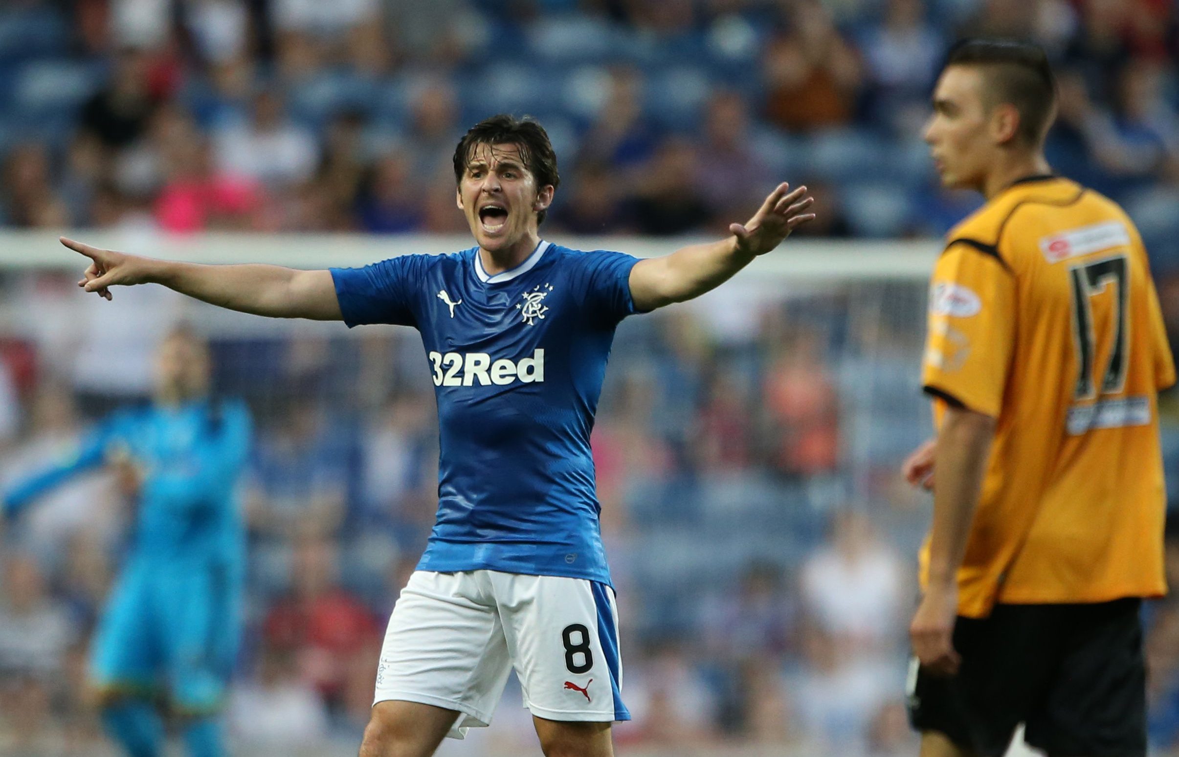 Rangers' Joey Barton (Andrew Milligan/PA Wire)