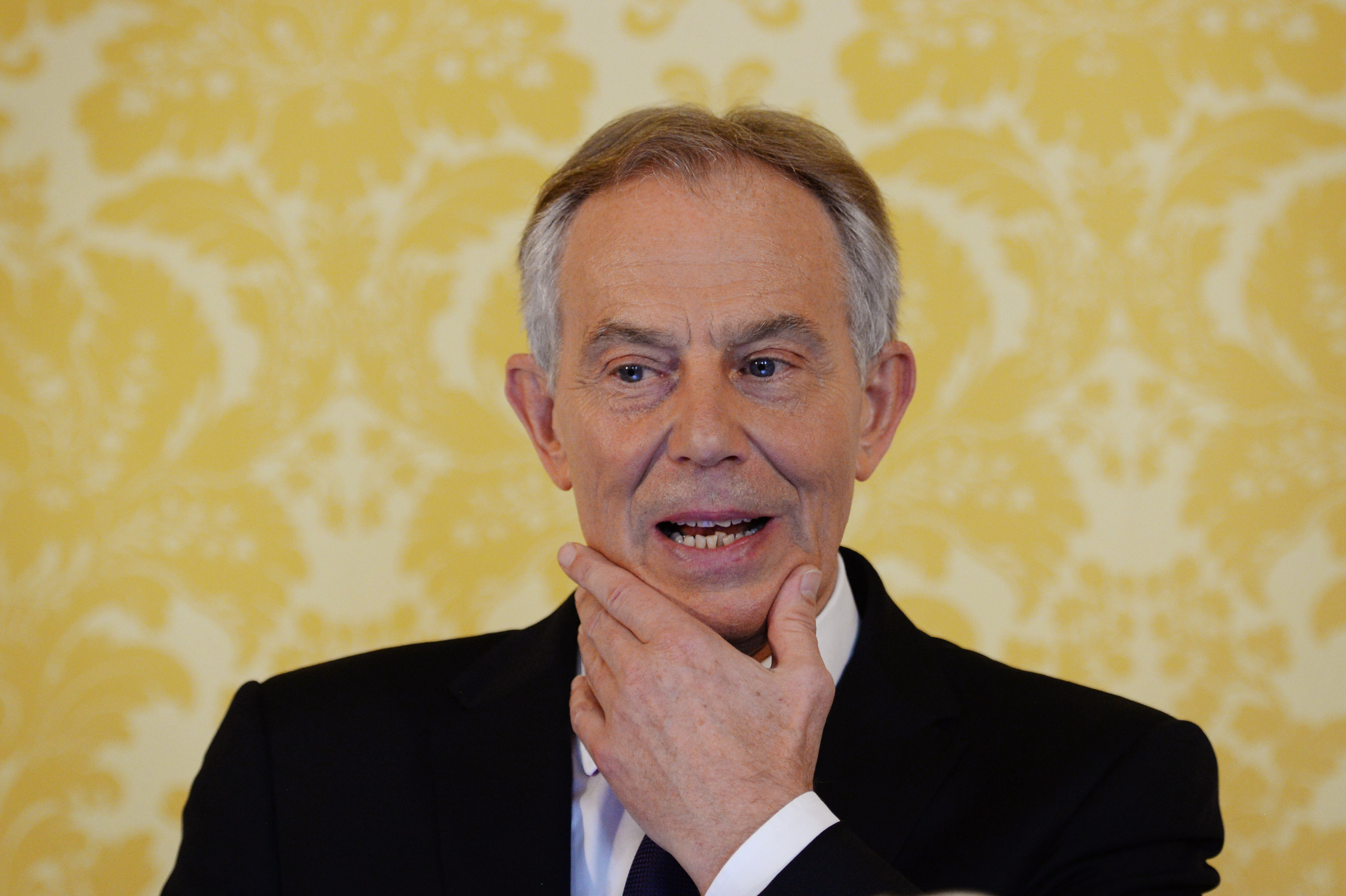 Tony Blair during his Chilcot Iraq inquiry response statement (Stefan Rousseau - WPA Pool/Getty Images)