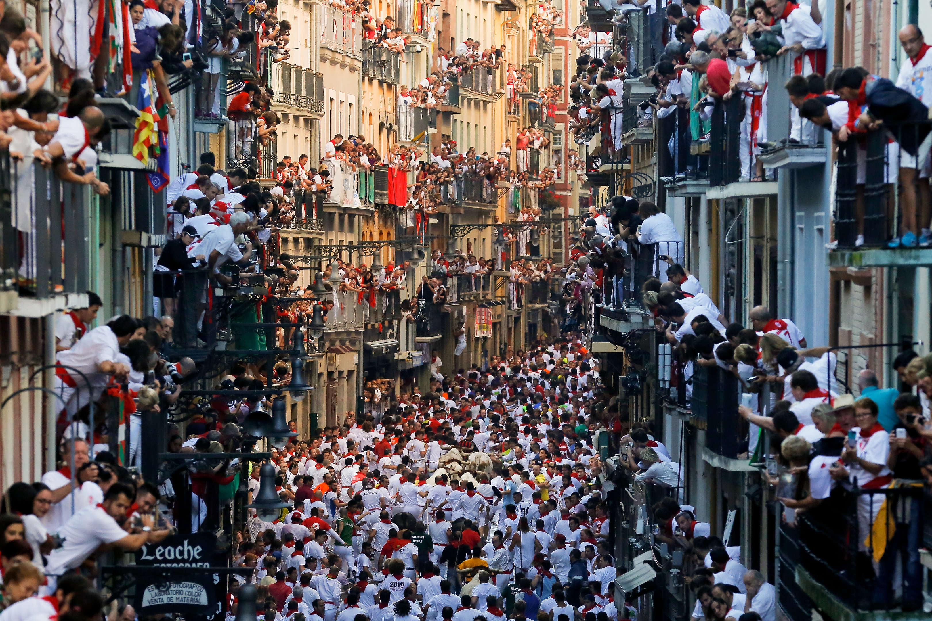 San Fermin Running of the Bulls (Pablo Blazquez Dominguez/Getty Images)