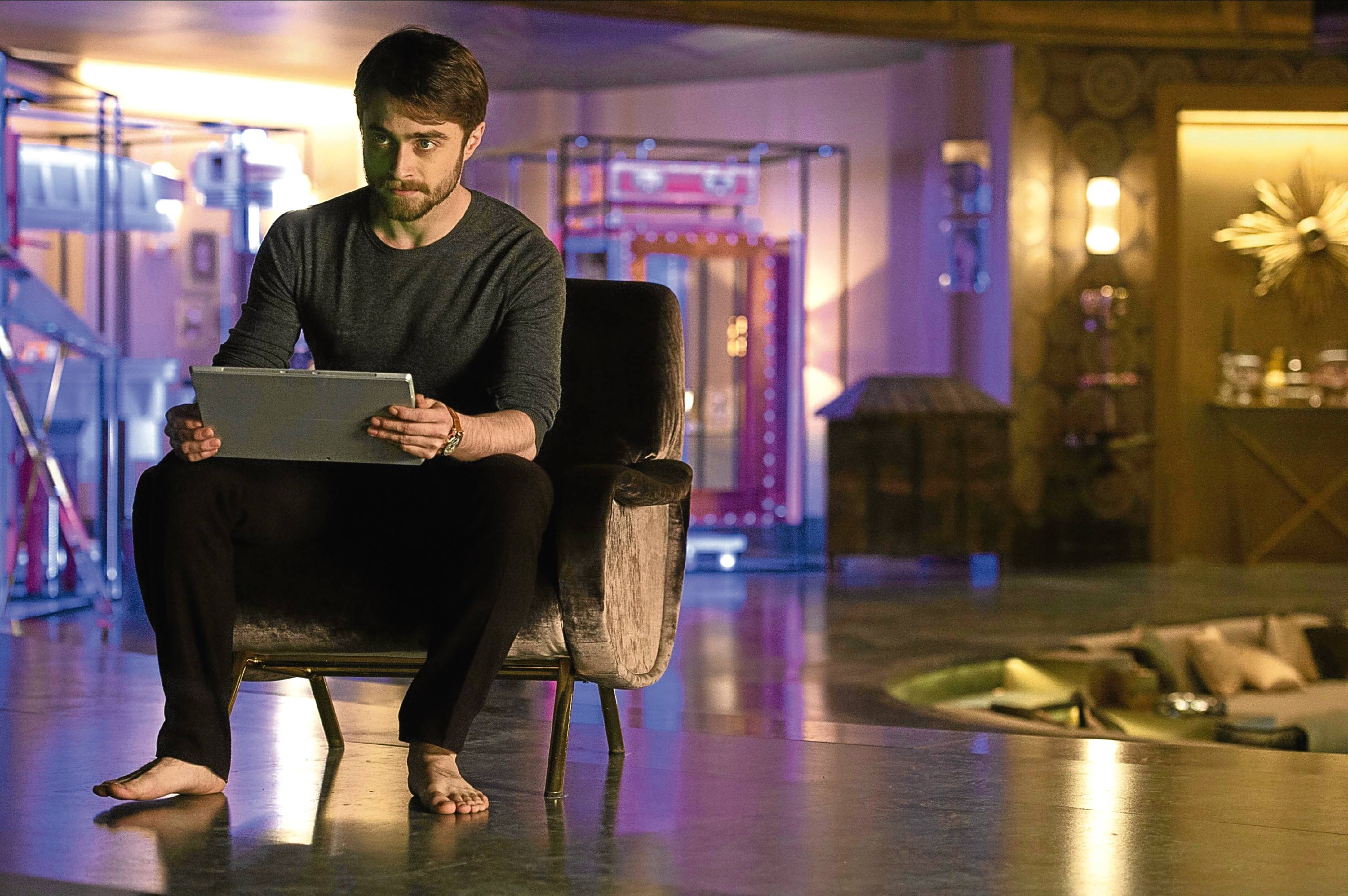 DANIEL RADCLIFFE (From Now You See Me 2, directed by JON M. CHU)