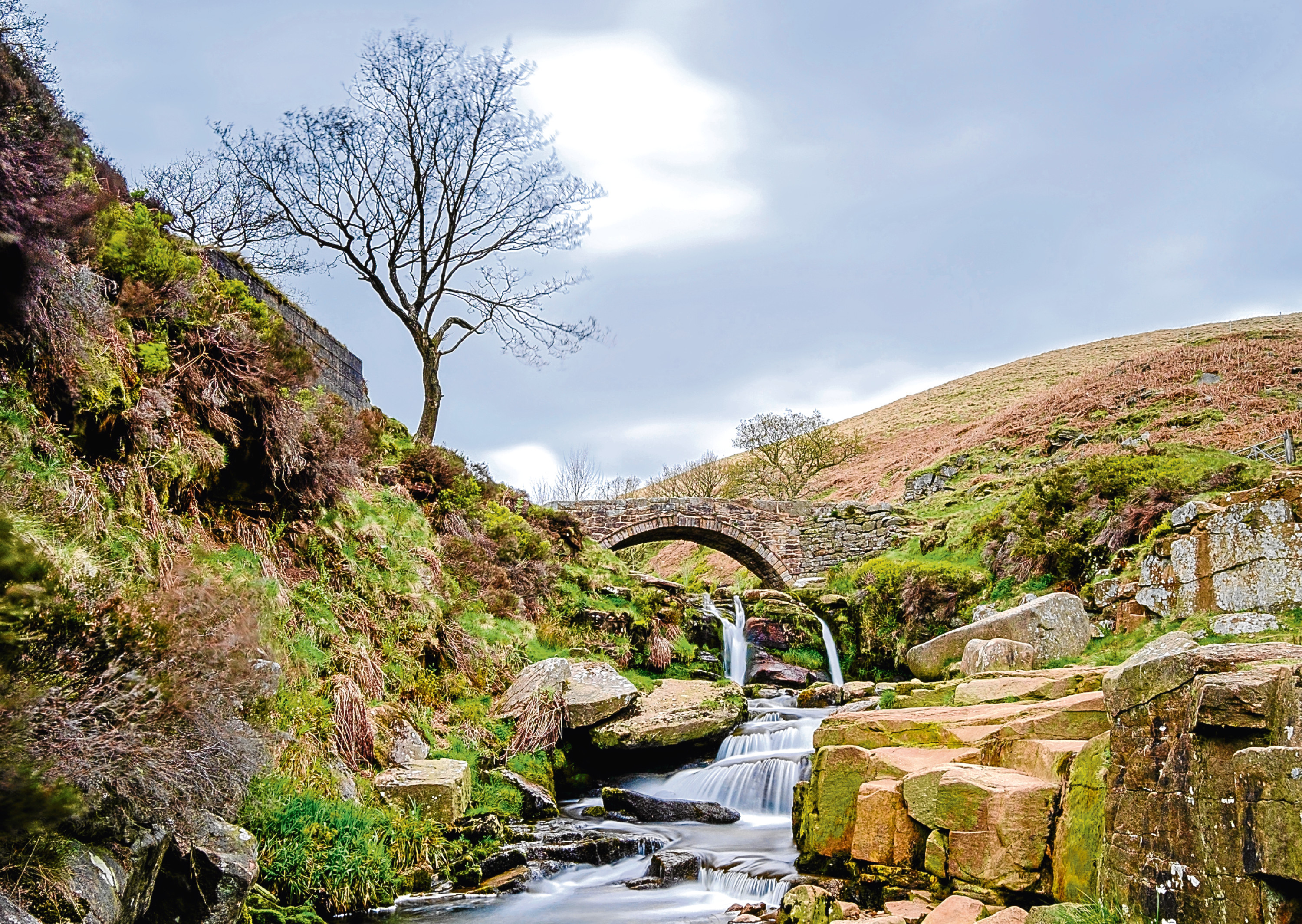 Tolkien -
The Three Shires Head water fall at the meeting point of Derbyshire, Staffordshire and Cheshire