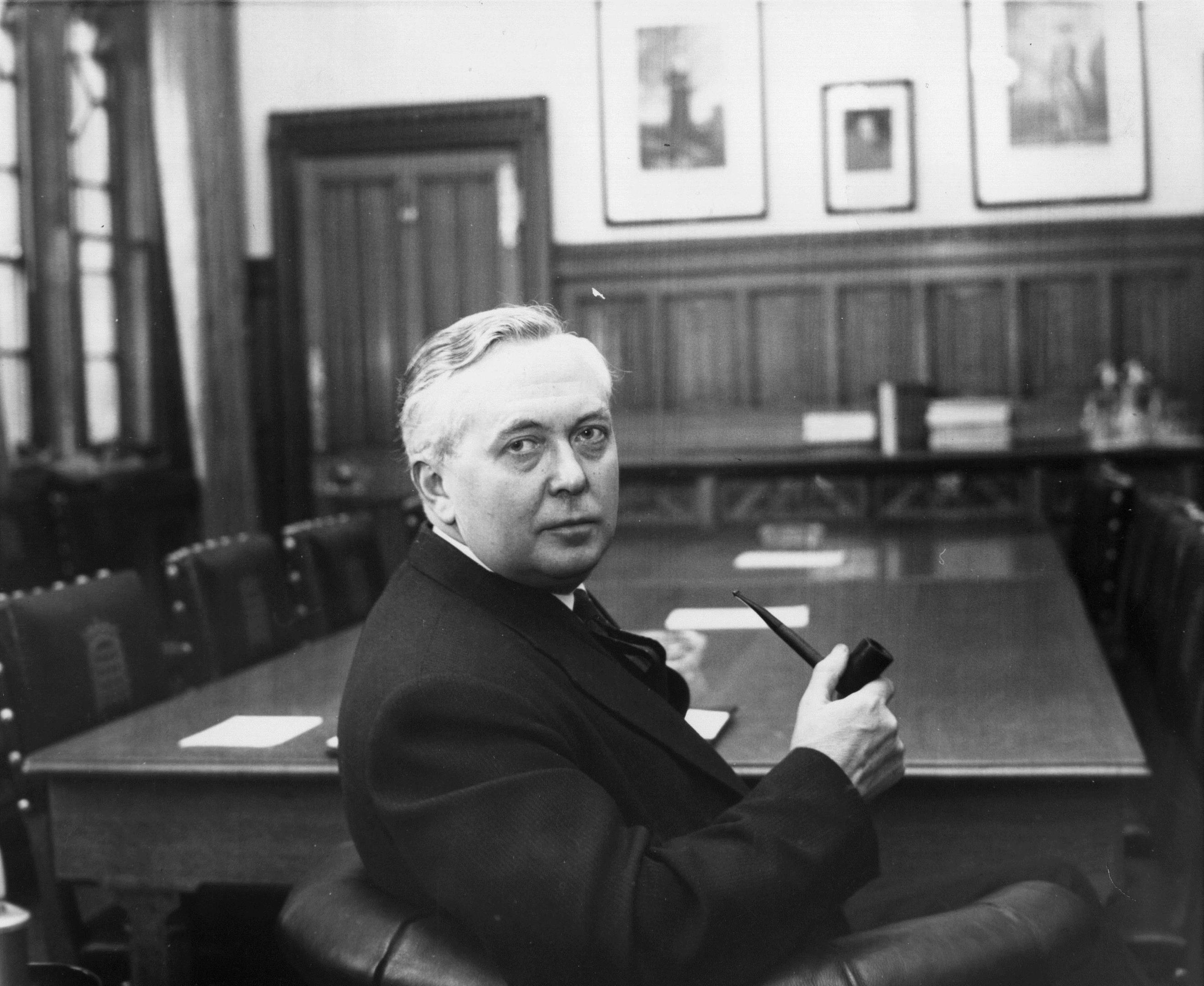 Harold Wilson (Central Press/Getty Images)