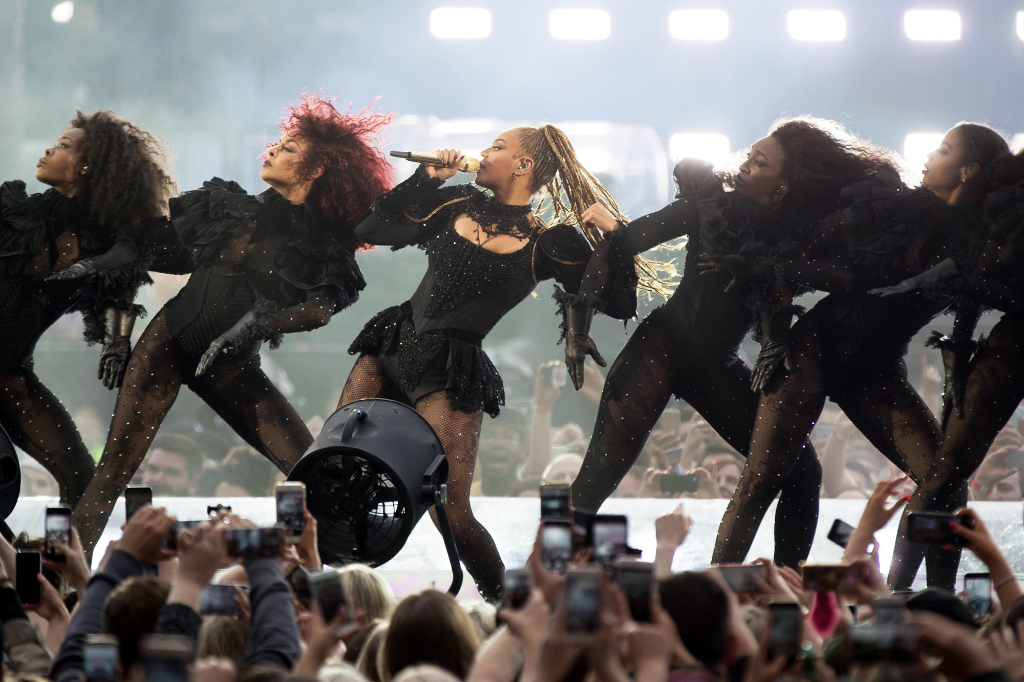 Beyoncé on The Formation World Tour (Daniela Vesco/Invision for Parkwood Entertainment/AP Images)