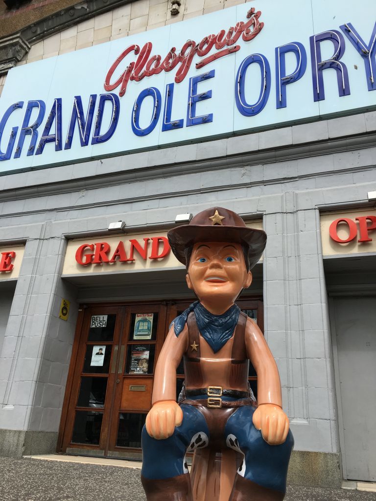 Wullie the Cowboy stops off at the Grand Ole Opry (Neil Cooney)