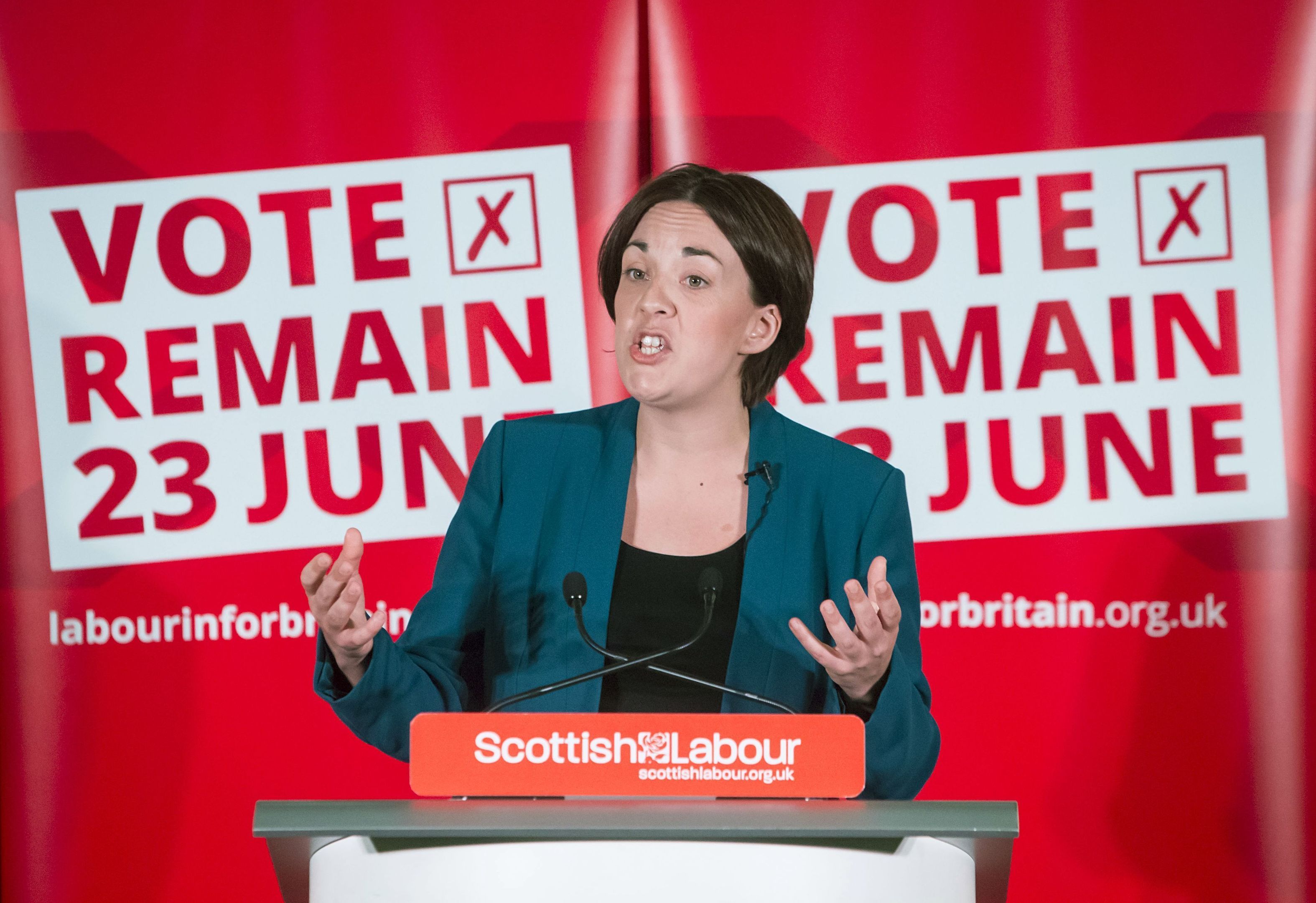 Scottish Labour leader Kezia Dugdale (Danny Lawson/PA)