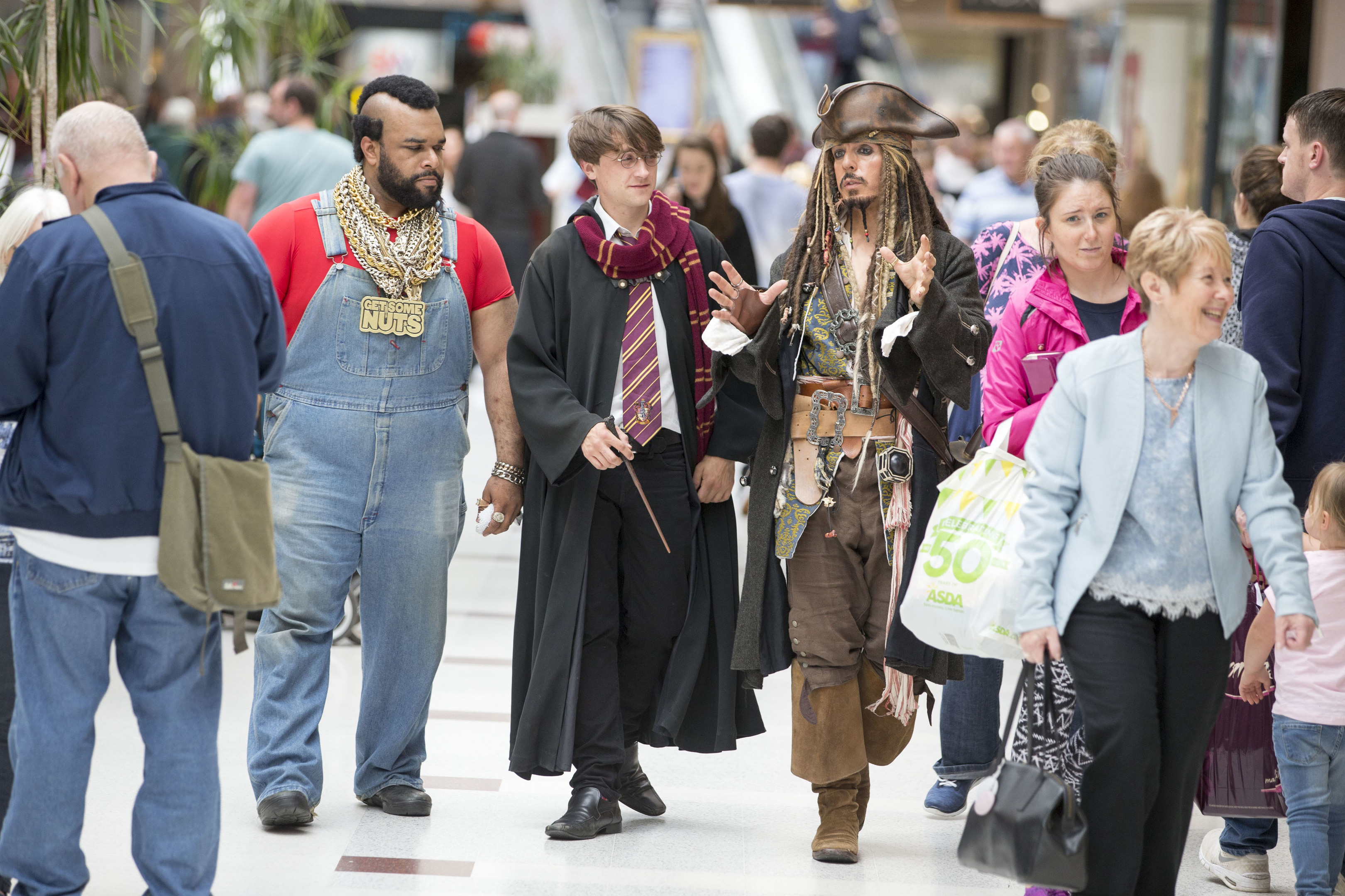 Chippendoubles arrive at Intu Braehead (Jeff Holmes)