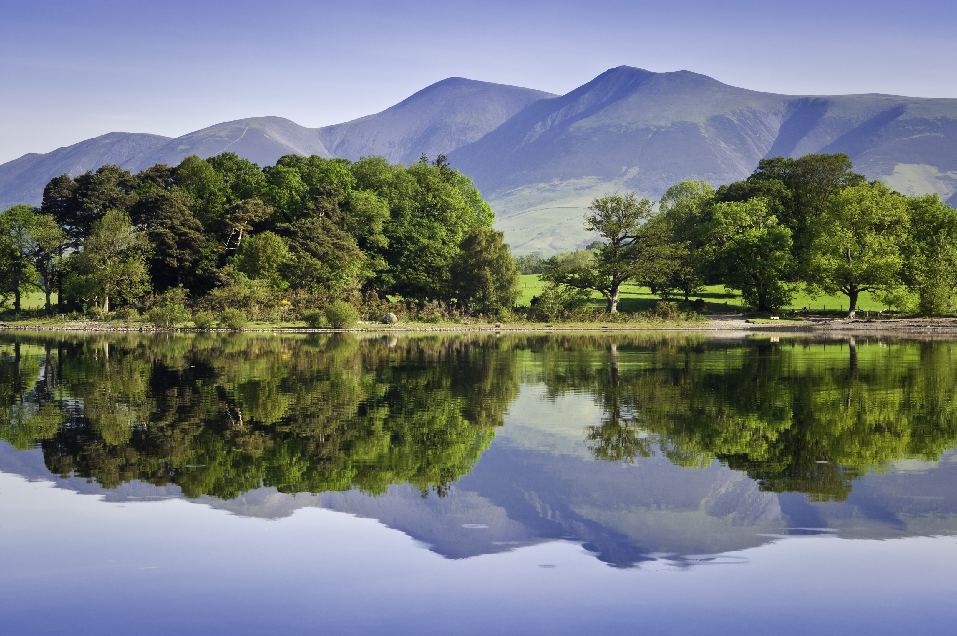 Derwent Water in the Lake District (Getty)