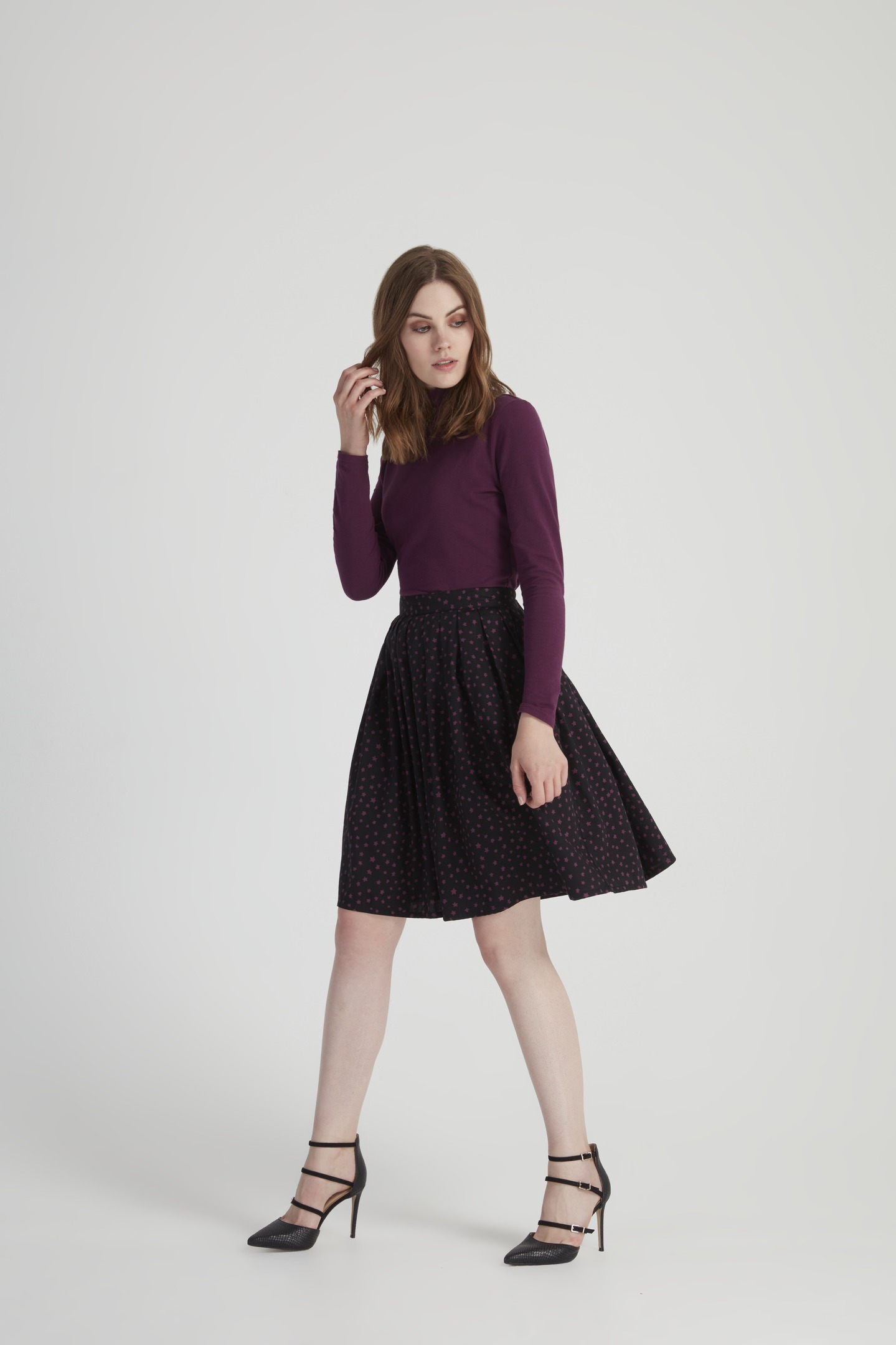 Skirt, £65 and top, from a selection at People Tree