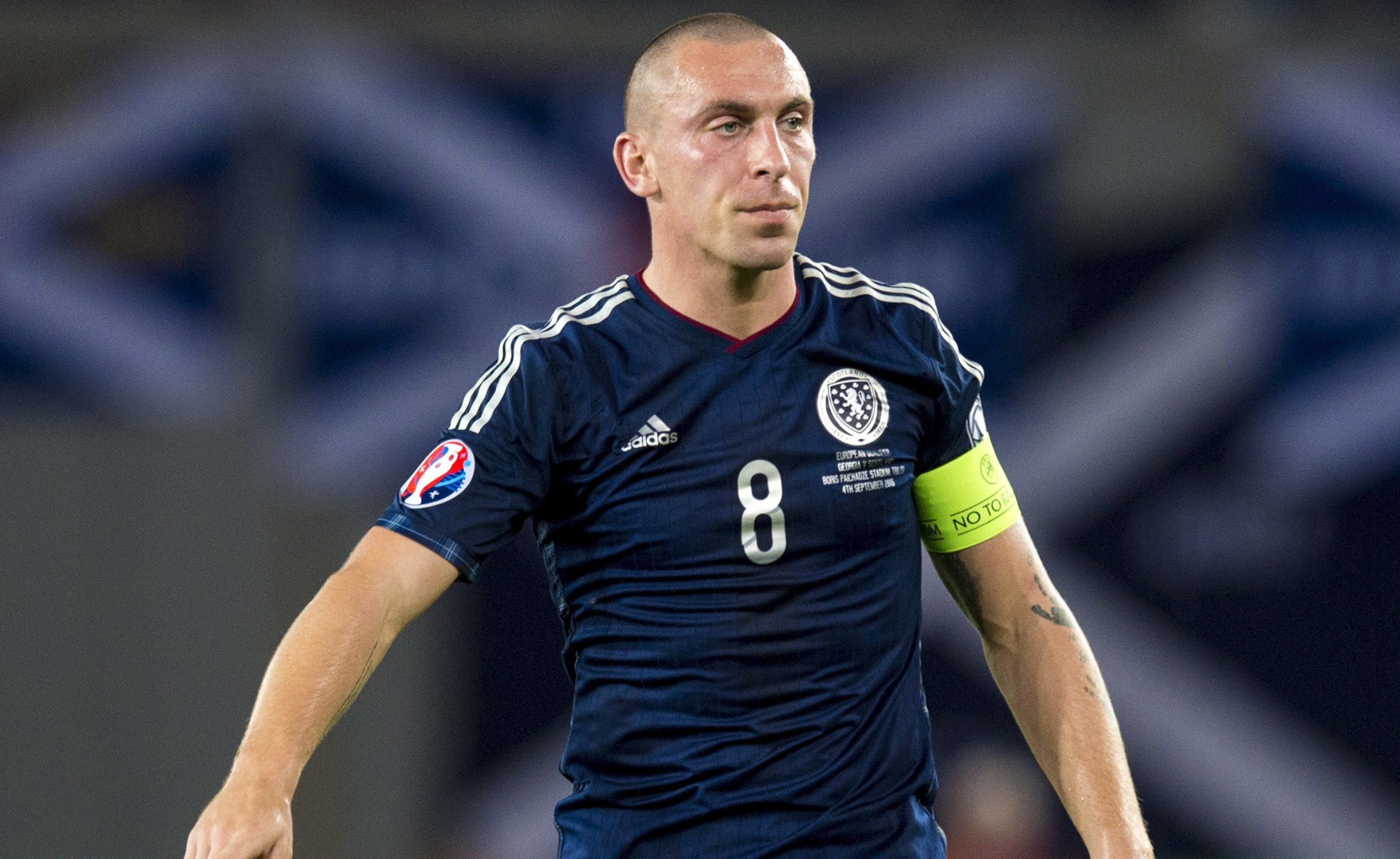 Scott Brown in action for Scotland (SNS Group / Craig Williamson)