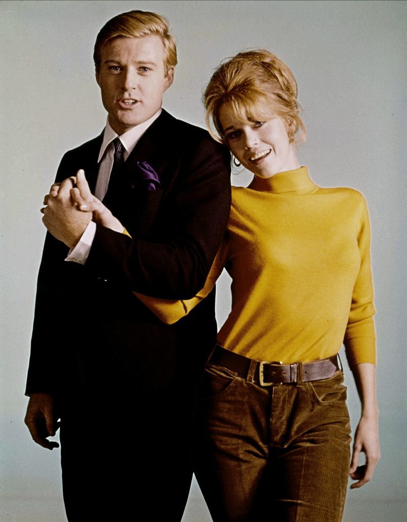 Robert Redford and Jane Fonda in 1967 film Barefoot in the Park (Allstar/PARAMOUNT) 