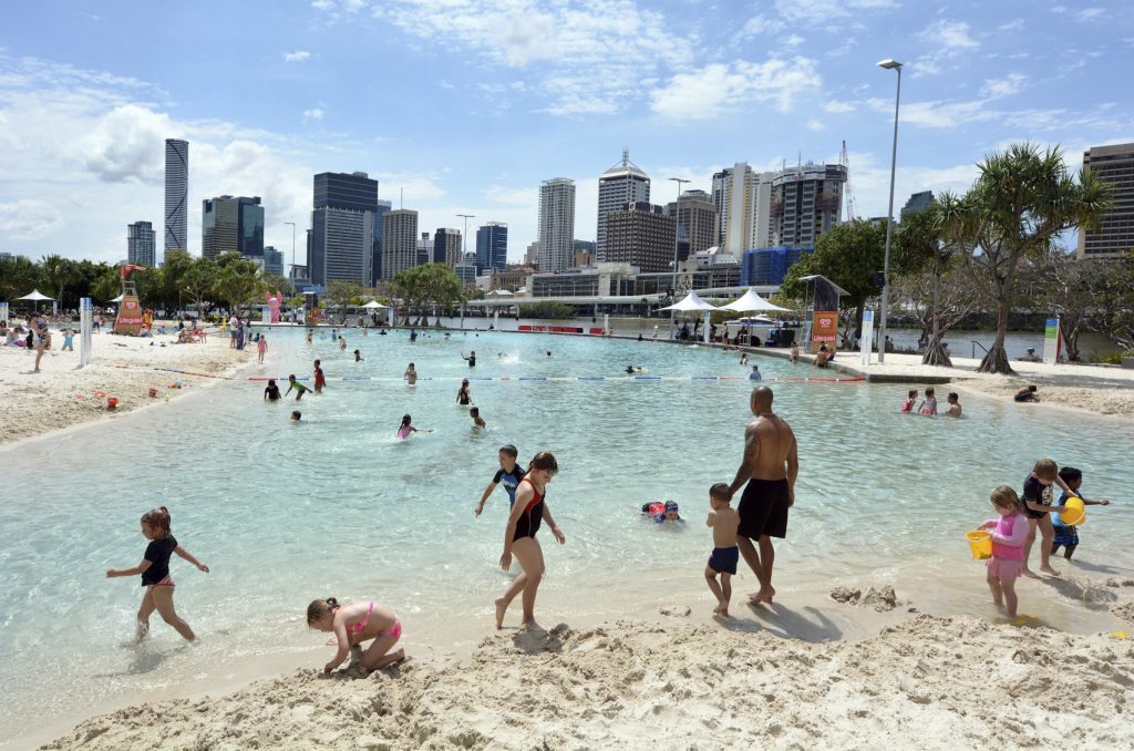 Streets Beach in South Bank Parkland (Getty Images)
