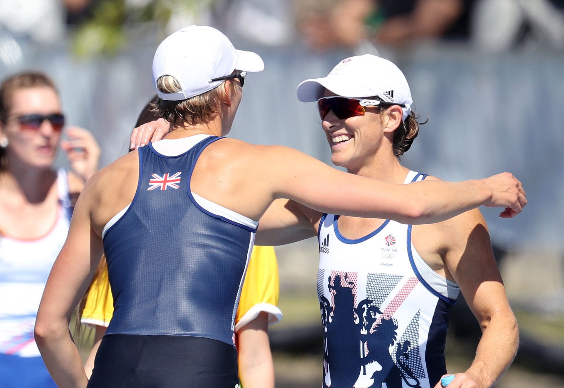 Great Britain's Katherine Grainger (right) and Victoria Thornley (Martin Rickett/PA Wire)