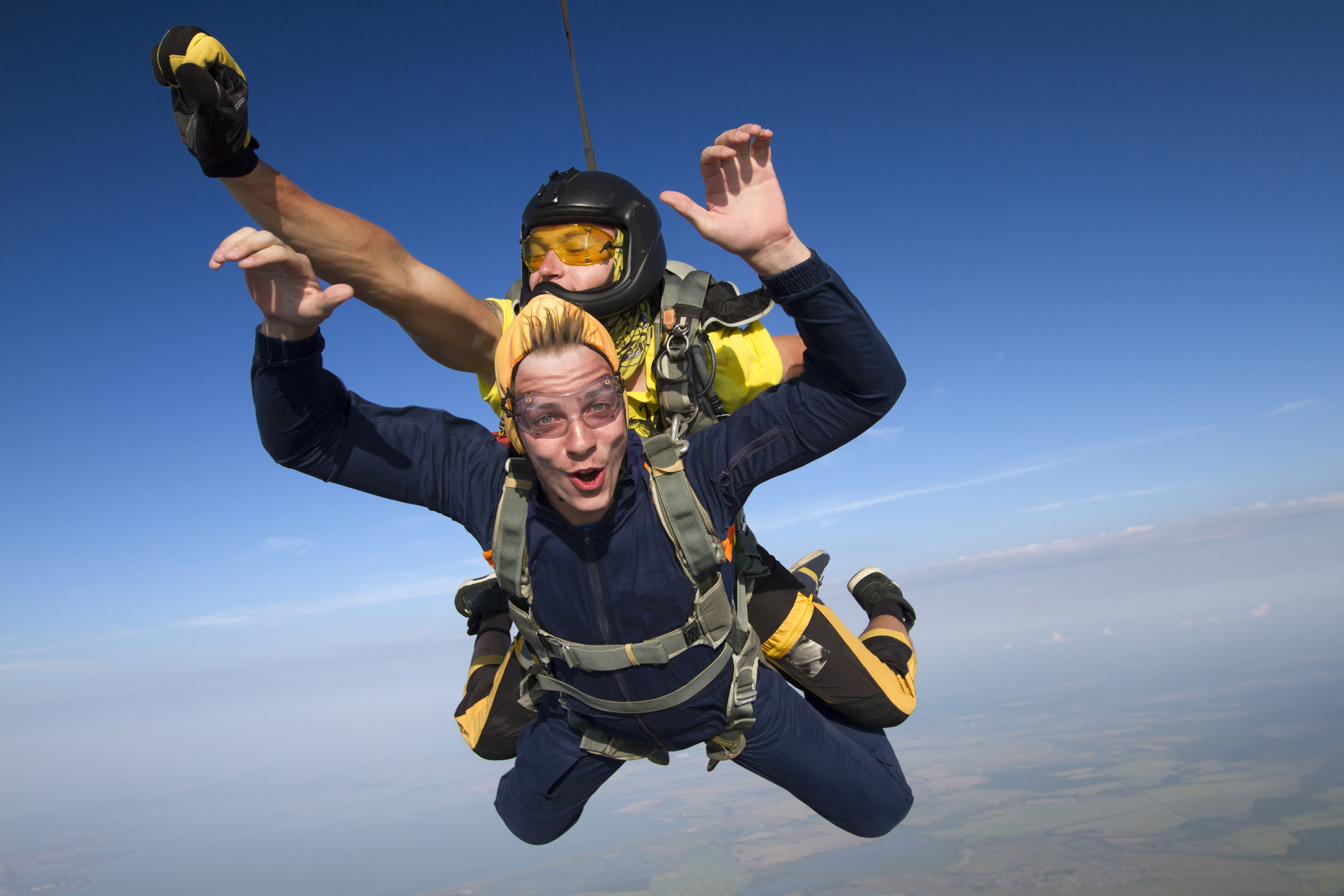 Skydiving is a popular charity challenge (Getty Images)